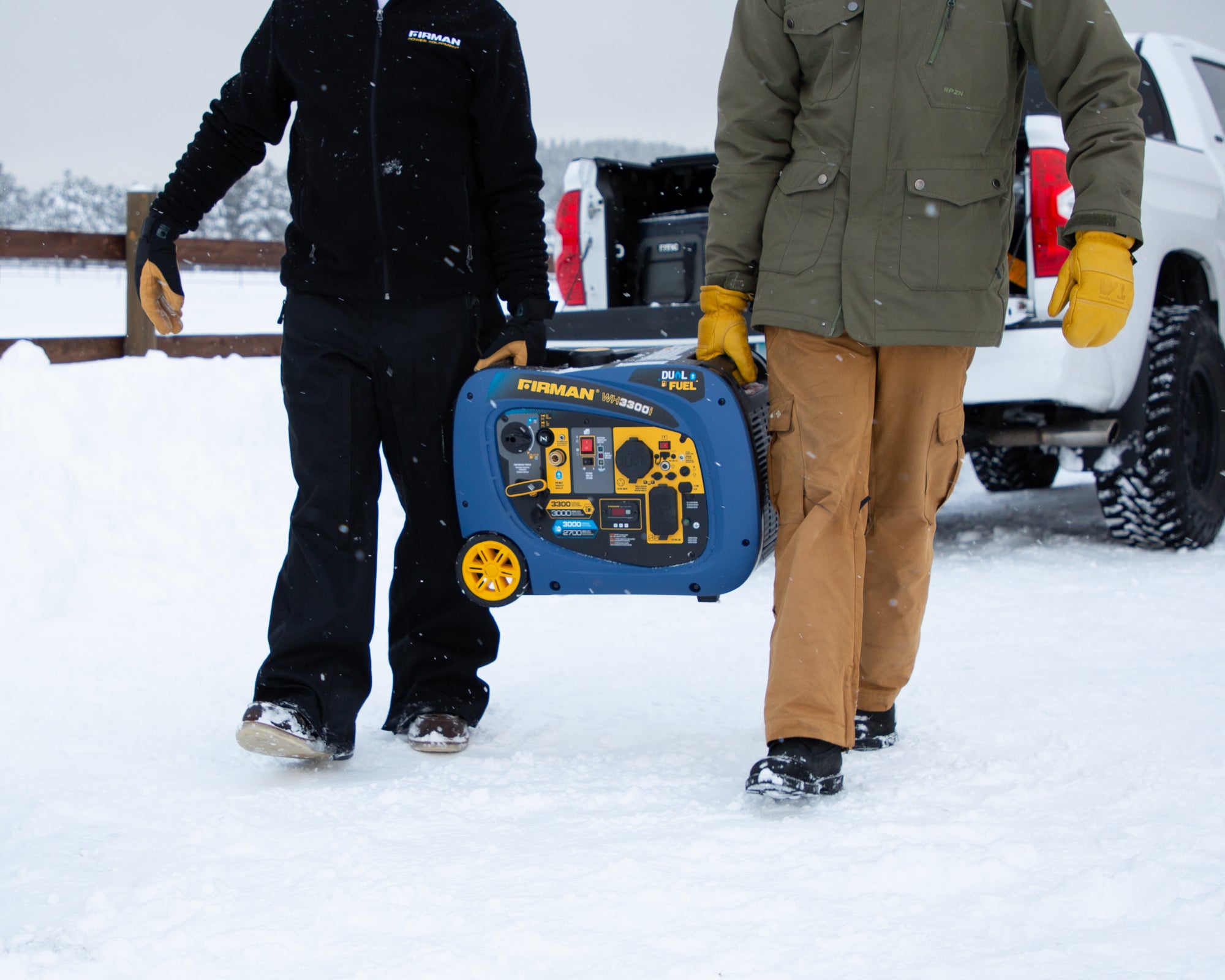 3300W Dual Fuel Inverter Generator - Portable & Quiet Power Solution for Camping, RV, Home Backup & Outdoor Activities