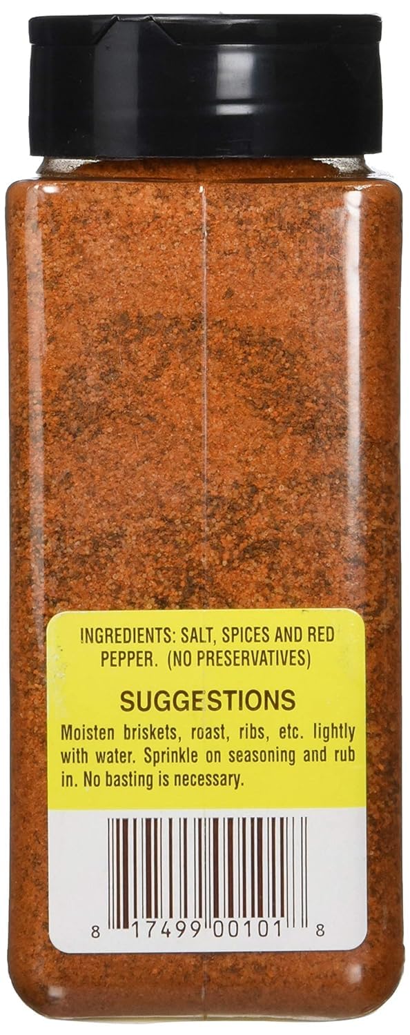 Angelo's Premium BBQ Seasoning for Beef - 16oz (Pack of 3) | All-Natural Grill Rub for Steaks, Ribs & Burgers | Perfect for Backyard BBQs, Tailgating & Camping