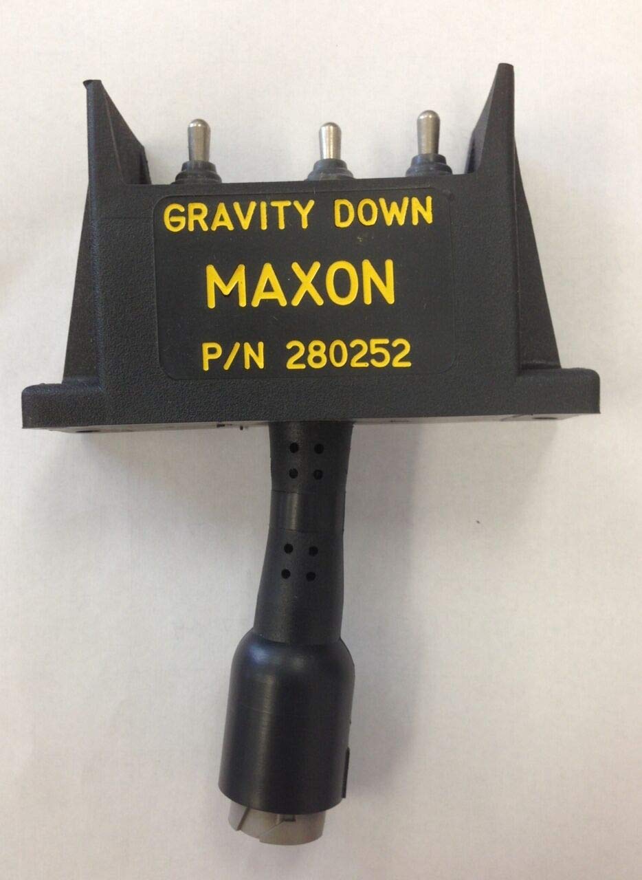 Morgan Maxon Switch Liftgate 280252 - Black Push Button Automatic Control Box for Truck Tailgate | Heavy Duty Remote Control System for Commercial Vehicles | Perfect for Loading Docks, Delivery Trucks & Fleet Management