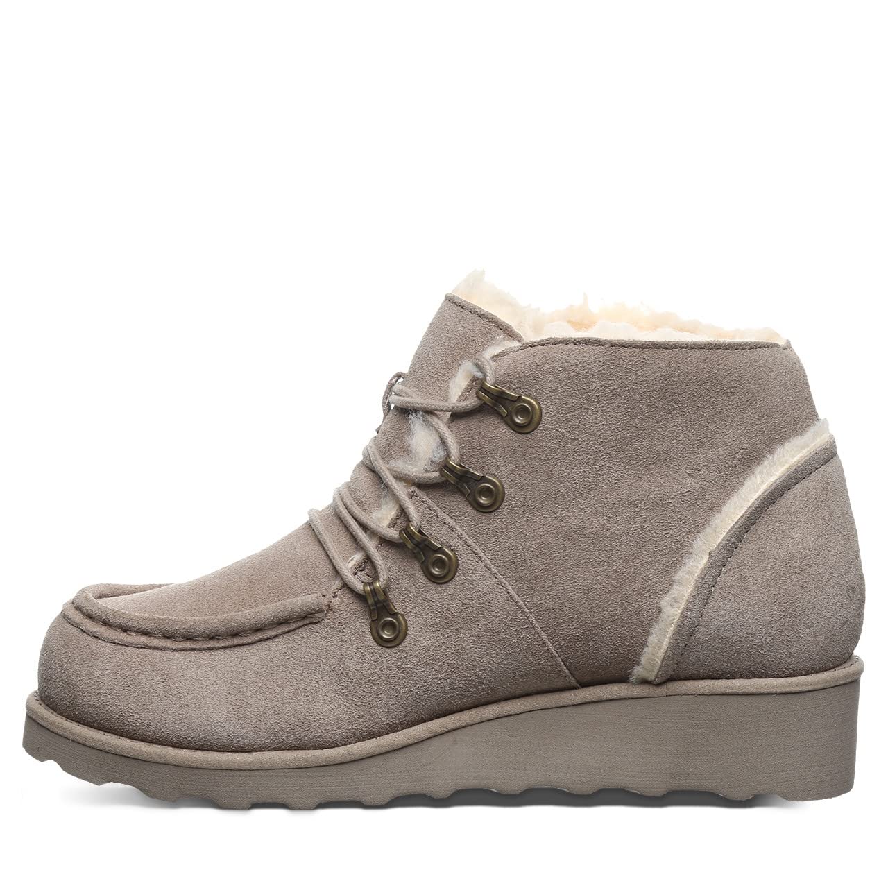 BEARPAW Women's Malinda Winter Boots - Classic Suede Ankle Boots for Women | Warm & Comfortable Snow Boots | Perfect for Cold Weather, Outdoor Activities & Casual Wear