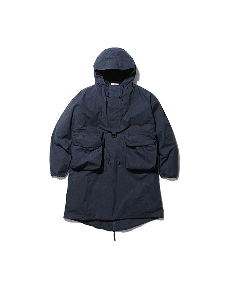 Indigo C/N Anorak Jacket - Lightweight Waterproof Windbreaker for Outdoor Hiking & Camping