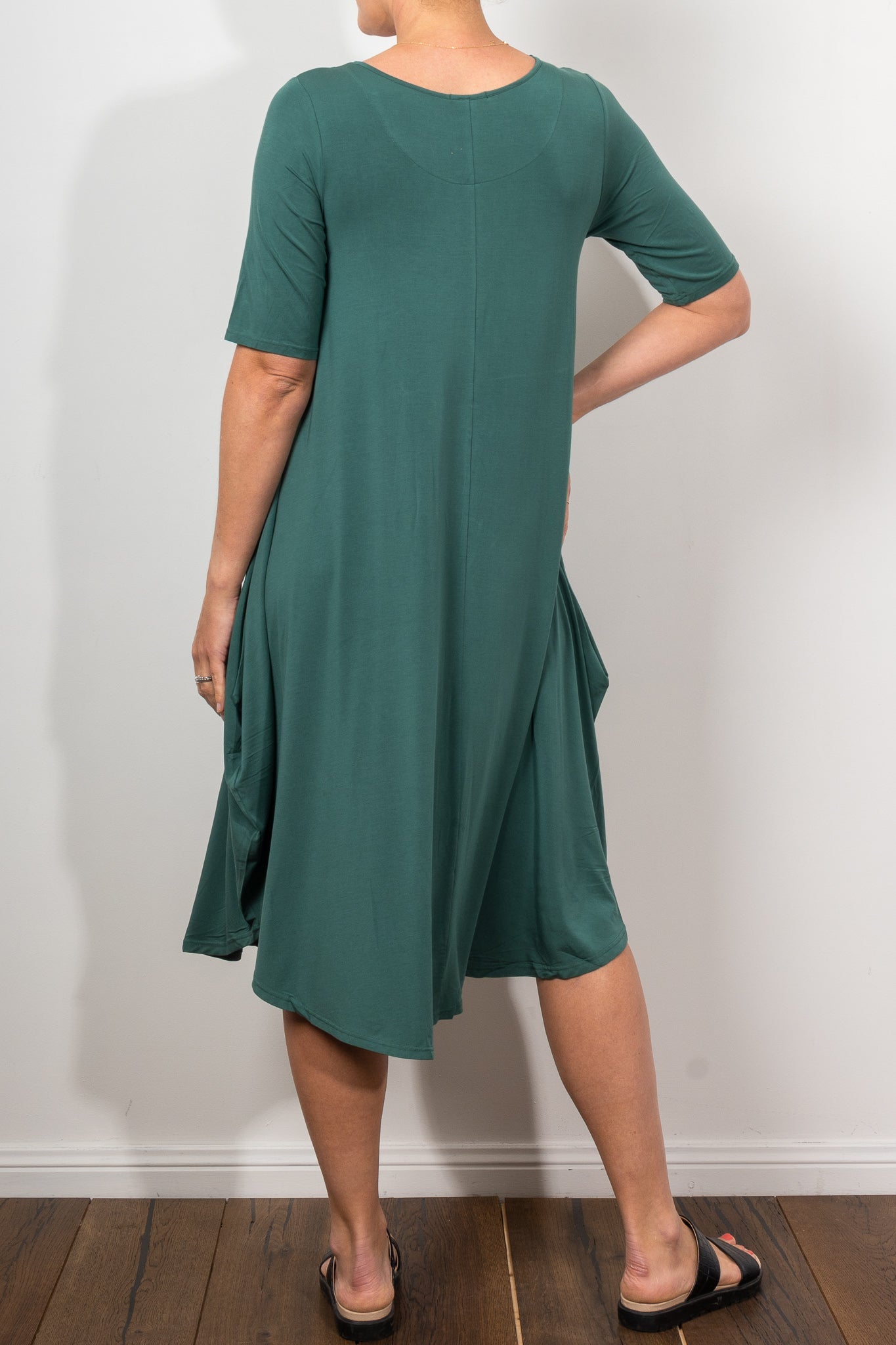 Tani Original Tri Dress Pine - Stylish and Comfortable Women's Dress for Casual Wear, Office, and Outdoor Activities