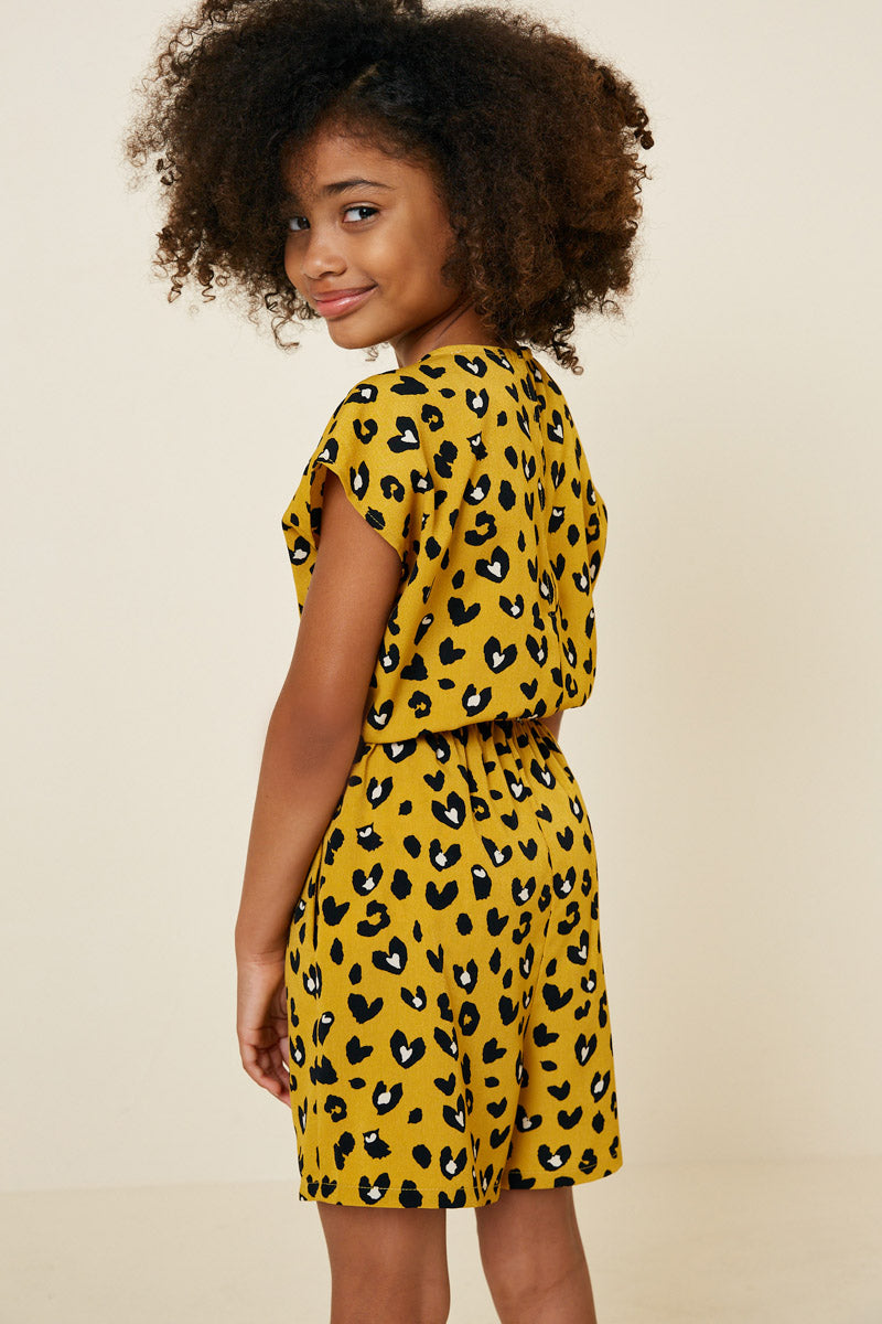 Leopard Print Baby Romper with Pockets - Soft & Comfortable Jumpsuit for Infants & Toddlers - Perfect for Playdates, Daycare & Family Outings