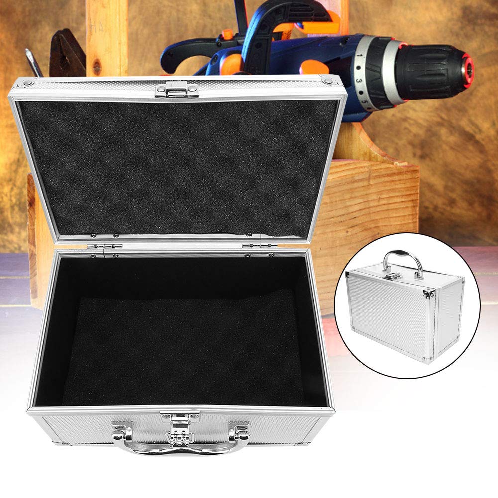 Durable Aluminum Tool Box - Portable Jewelry & Instrument Case (230x150x125mm) - Compact Carrying Storage for Tools, Jewelry Display & Professional Equipment - Perfect for Travel, Trade Shows & Workshop Organization