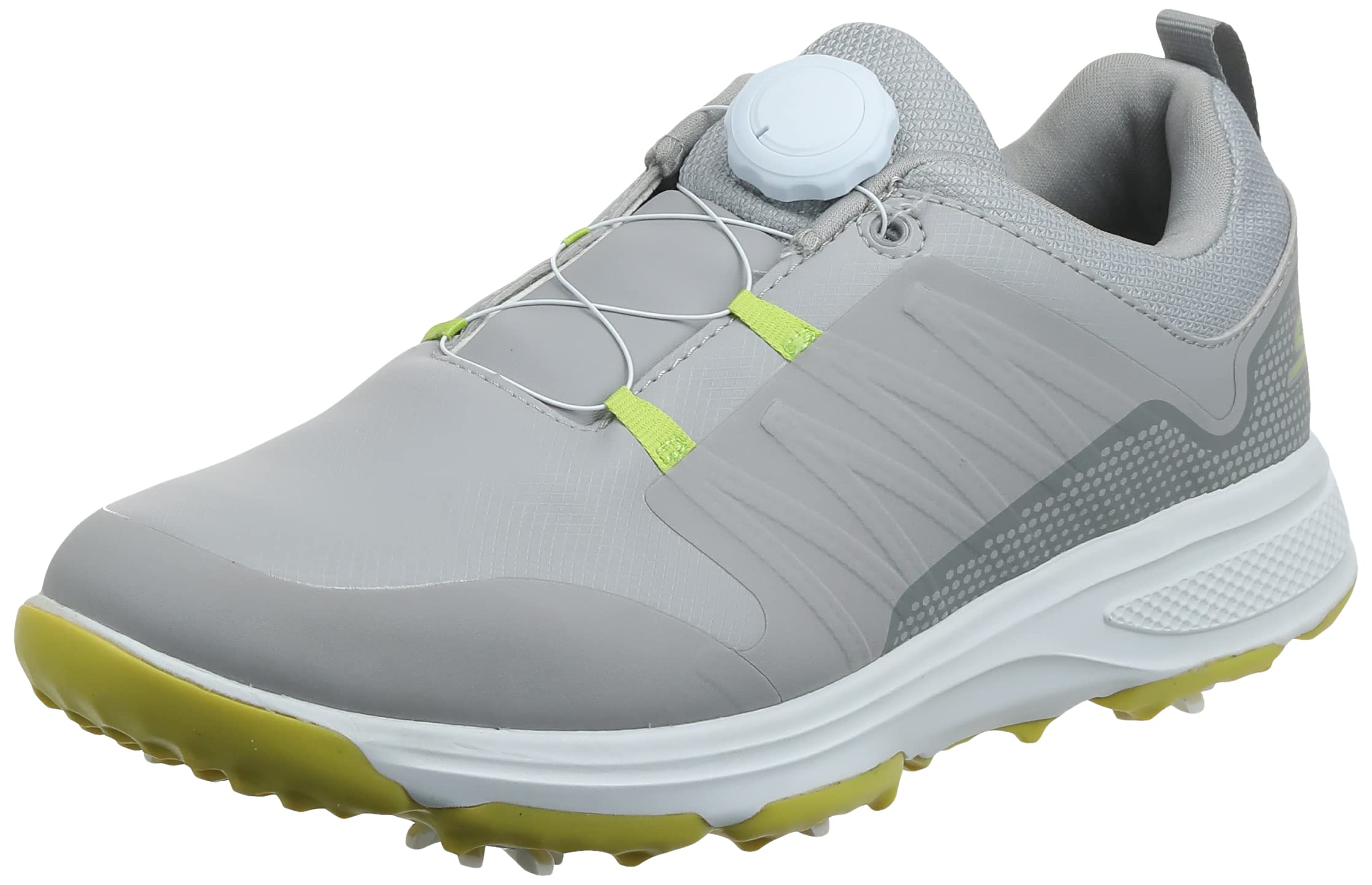 Skechers Men's Torque Twist Waterproof Golf Shoes - Comfortable & Durable Spiked Golf Footwear for Men | Perfect for Golf Course, Driving Range & Outdoor Sports