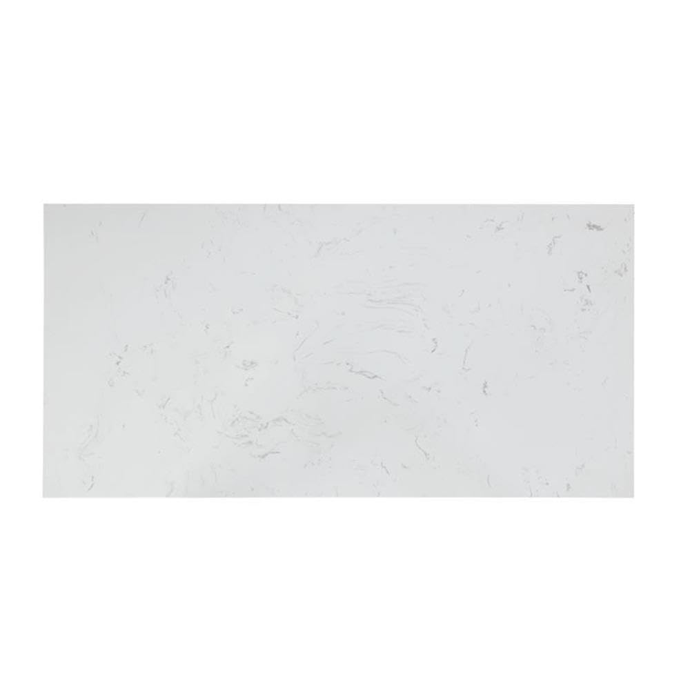 Acme Rorratt Kitchen Island with Marble Top & White Finish - Perfect for Small Kitchens, Breakfast Bars & Food Prep Areas
