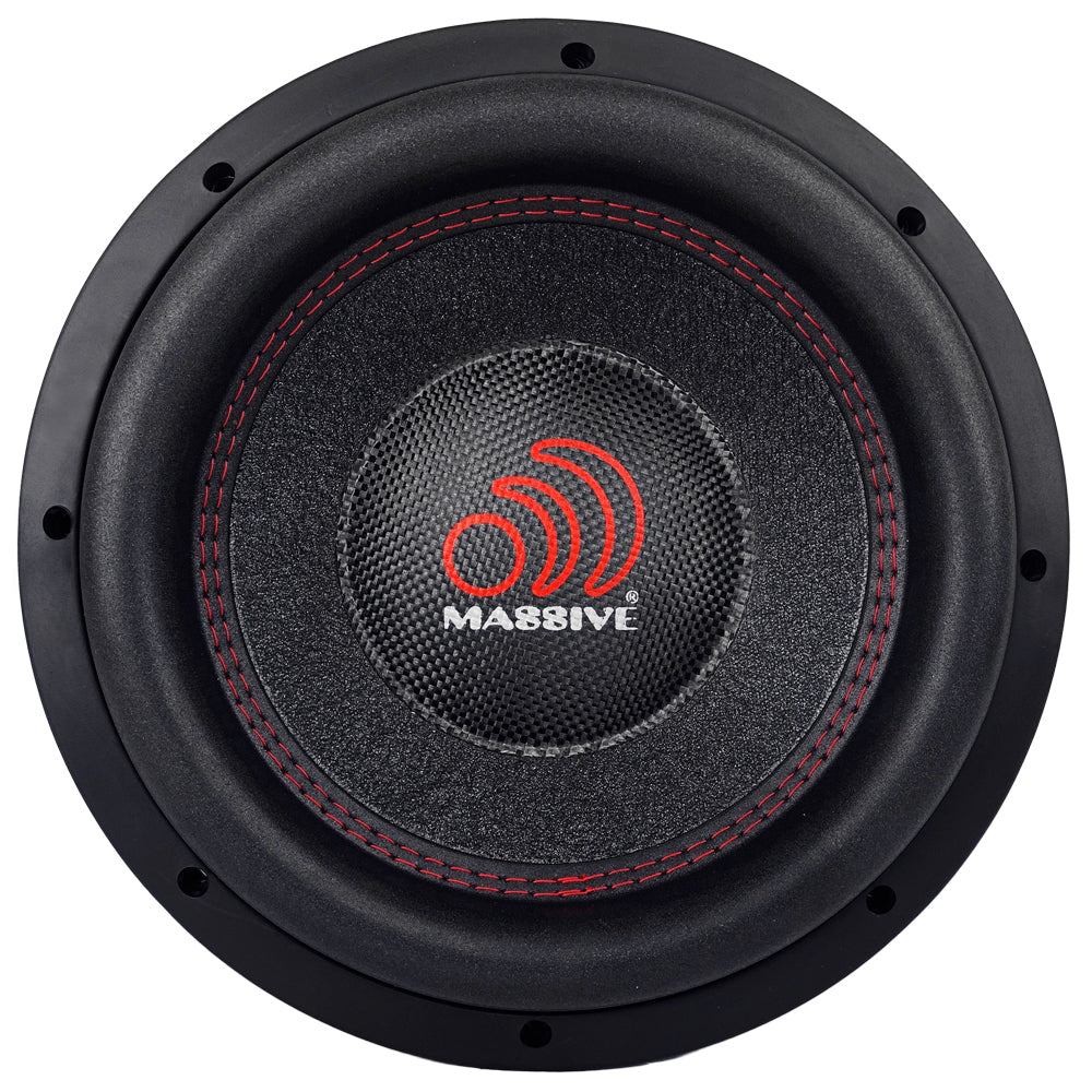 HIPPO XL102 10-Inch 2000 Watts RMS Dual 2 Ohm 3 Voice Coil Mega Subwoofer - Powerful Bass for Car Audio & Home Theater Systems