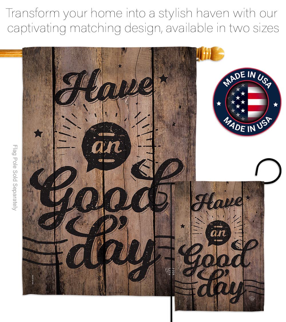 Sweet Life Inspirational Garden House Flag Set - Double-Sided Spiritual Hope Love Wisdom Banner for Yard Decor, Made in USA | Perfect for Front Porch, Patio & Outdoor Positive Vibes Decorations