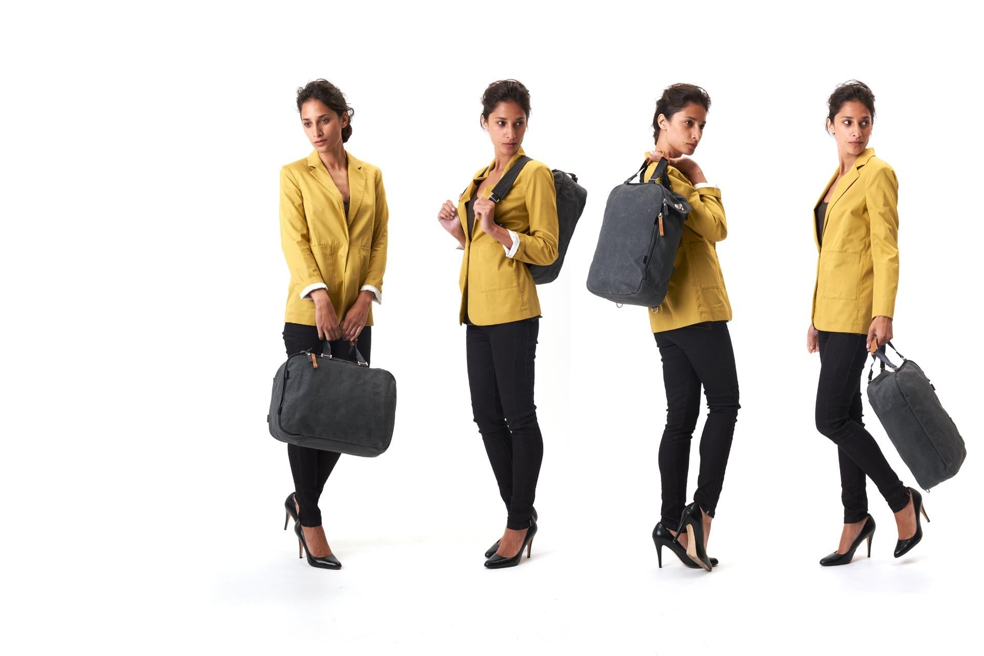 Qwstion Daypack - Stylish & Durable Backpack for Men & Women | Water-Resistant Laptop Bag for Work, Travel & Everyday Use | Perfect for Commuting, Hiking & School