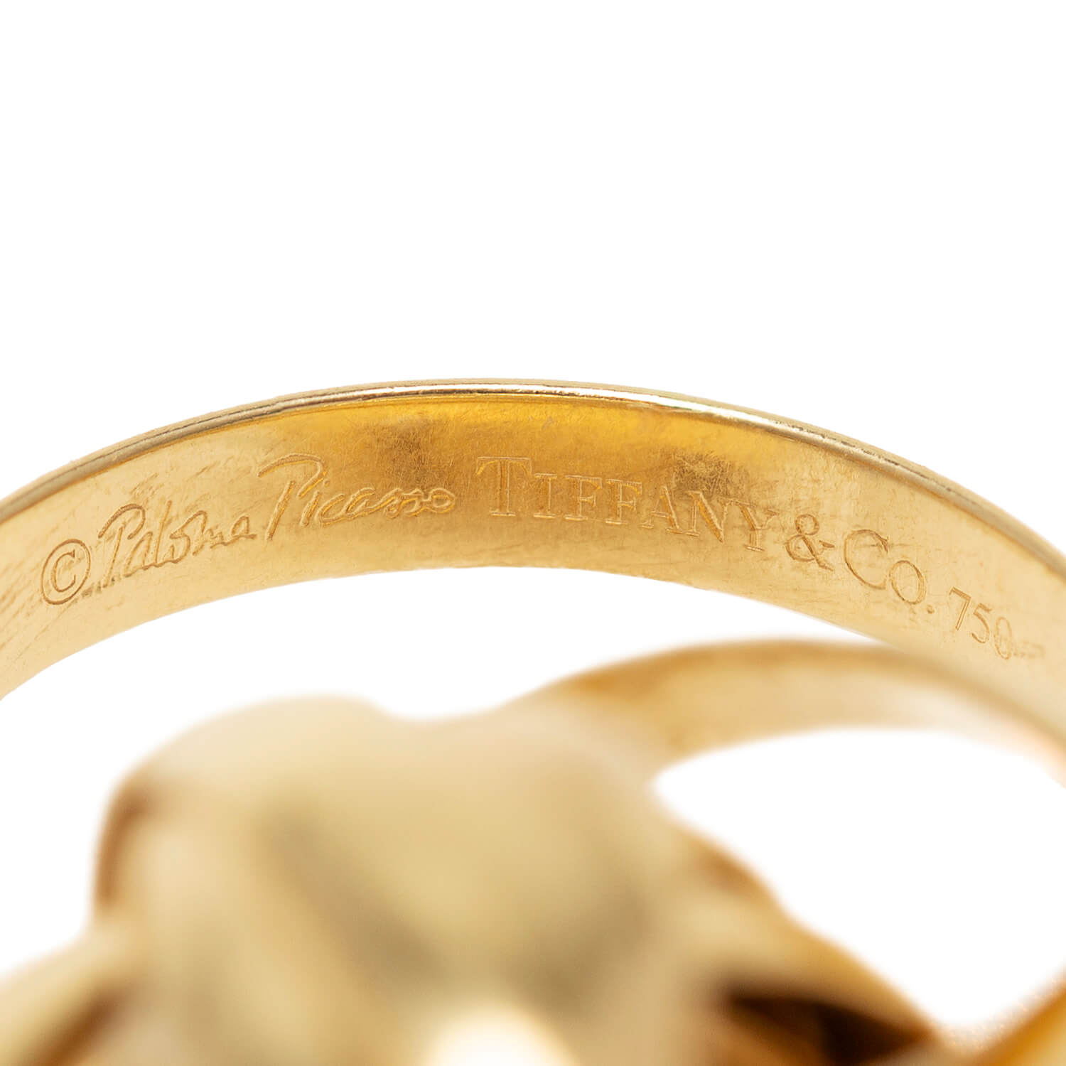PALOMA PICASSO for TIFFANY & CO. 18kt Gold Melody Collection Nine Band Roller Ring - Elegant Jewelry for Women, Perfect for Weddings, Anniversaries & Special Occasions