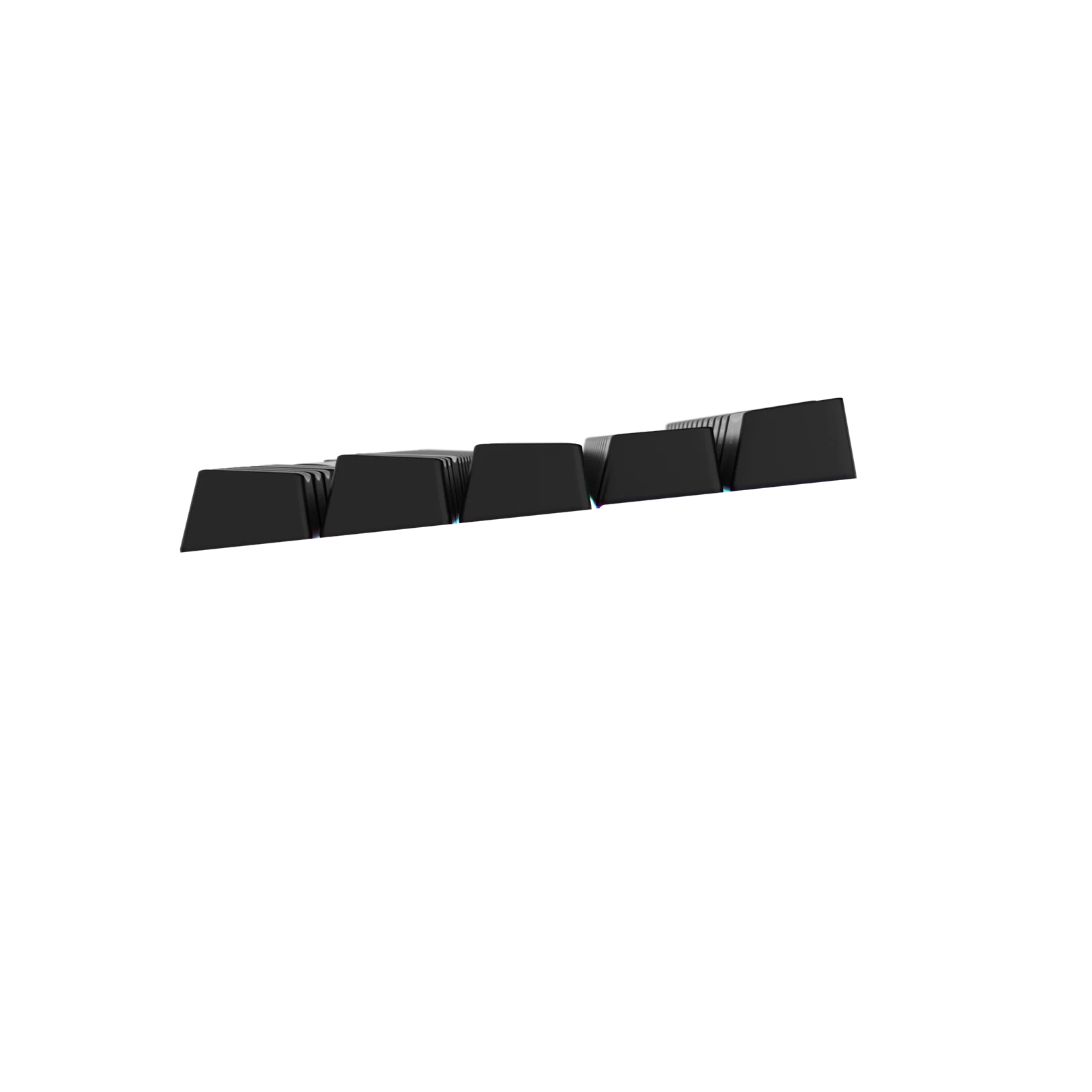 Backlit Black Keycaps for Mechanical Keyboards - US Layout - Perfect for Gaming & Typing in Low Light