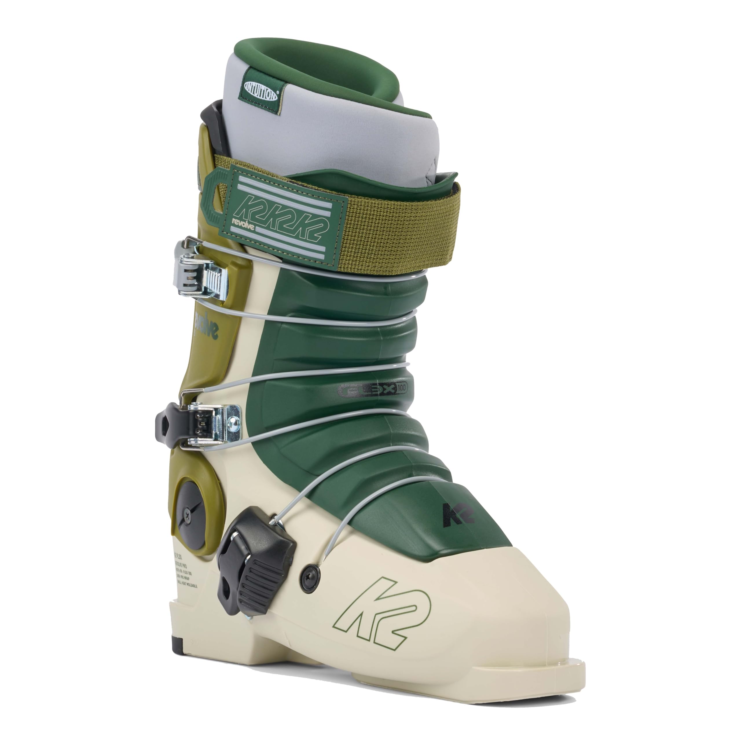 K2 Revolve Pro Men's Ski Boots - High-Performance Alpine Skiing Boots for Downhill & Freeride - Perfect for Winter Sports & Mountain Adventures