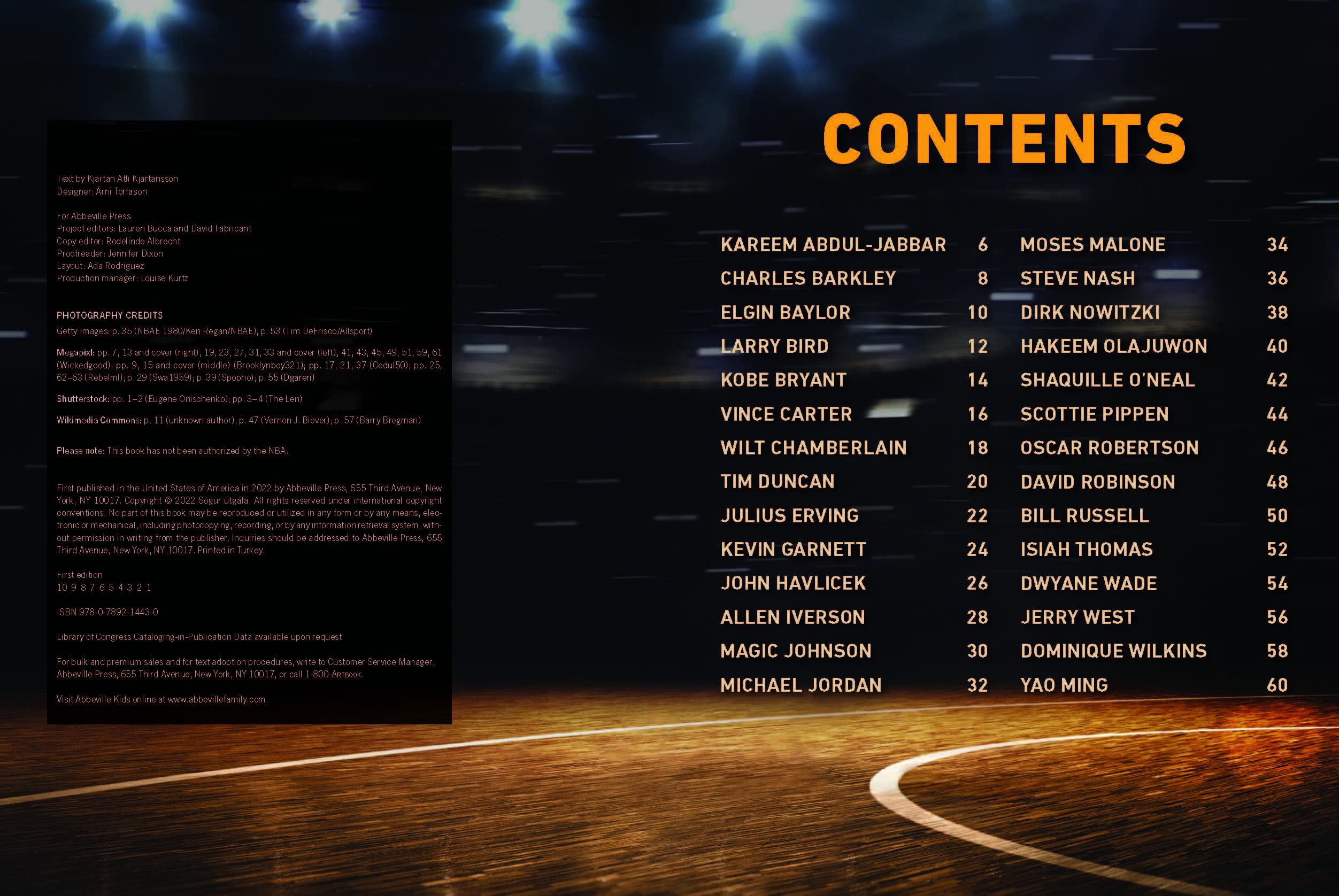 Legends of the NBA - Abbeville Sports Basketball Book | Perfect Gift for NBA Fans & Basketball Enthusiasts | Great for Home Decor, Sports Memorabilia Collections & Fan Gifts