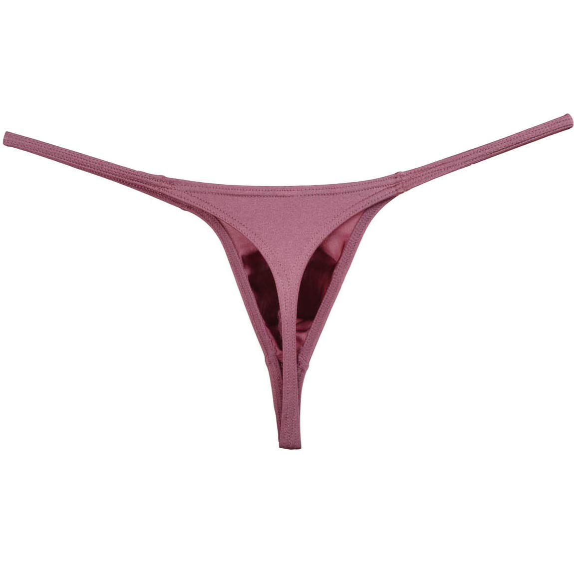 **Men's Stretch Micro Thong Underwear with Contour Pouch - T-Back Bikini G-String Jockstrap - Soft Spandex for Comfort & Support - Perfect for Gym, Swim & Intimate Wear**