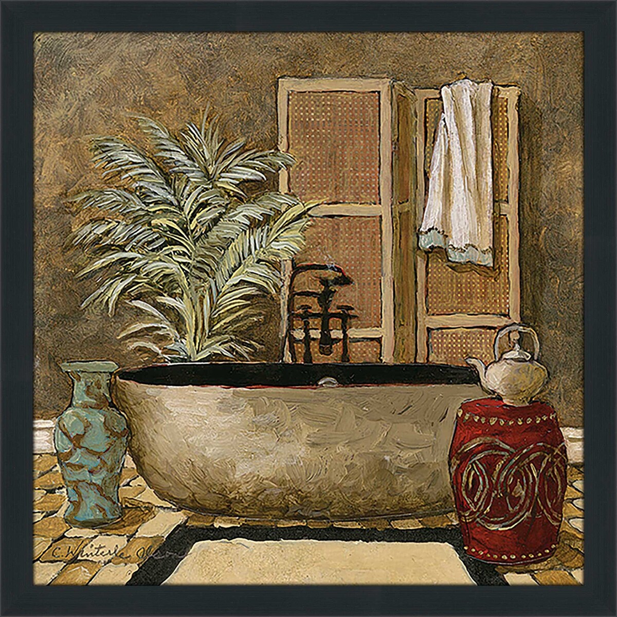 Asian Warmth Print on Acrylic - Vibrant Wall Art Decor for Living Room, Bedroom & Office