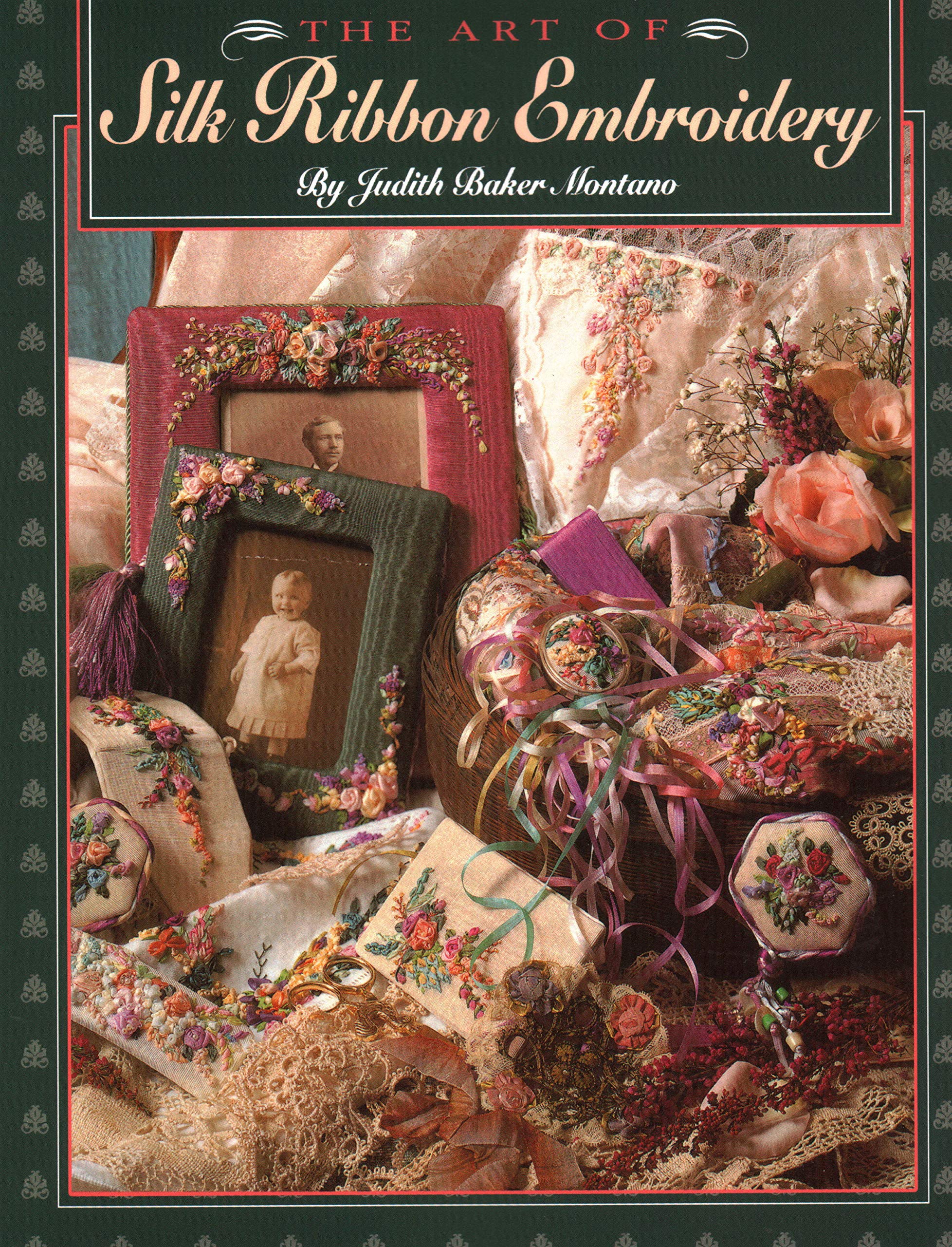 The Art of Silk Ribbon Embroidery - DIY Floral Embroidery Kit for Beginners & Advanced Crafters - Perfect for Home Decor, Wedding Gifts & Scrapbooking Projects