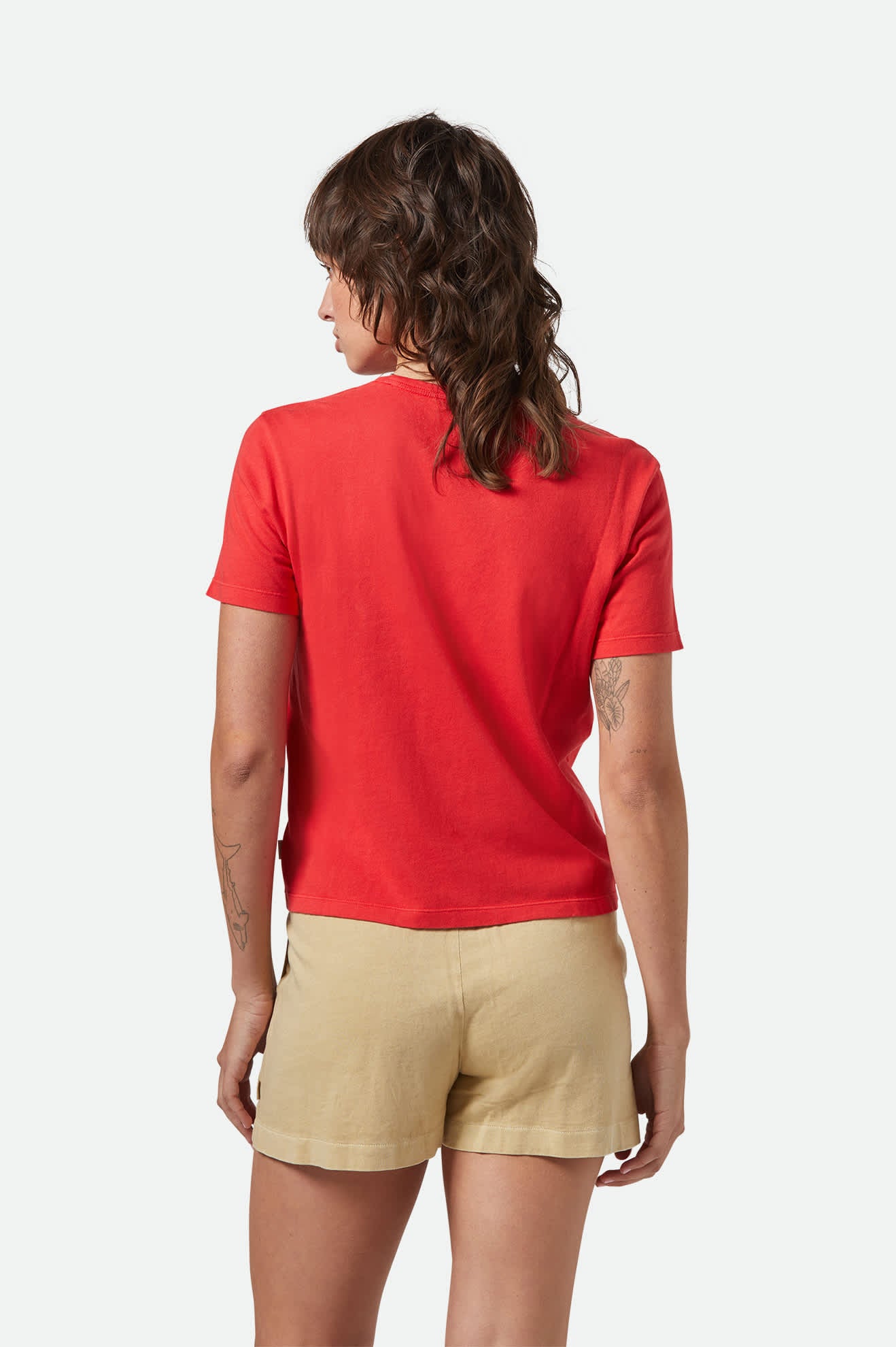 Carefree Organic Cotton Garment-Dyed Perfect Fit T-Shirt for Men & Women - Soft, Breathable & Comfortable - Crimson Red - Ideal for Casual Wear, Outdoors & Everyday Comfort