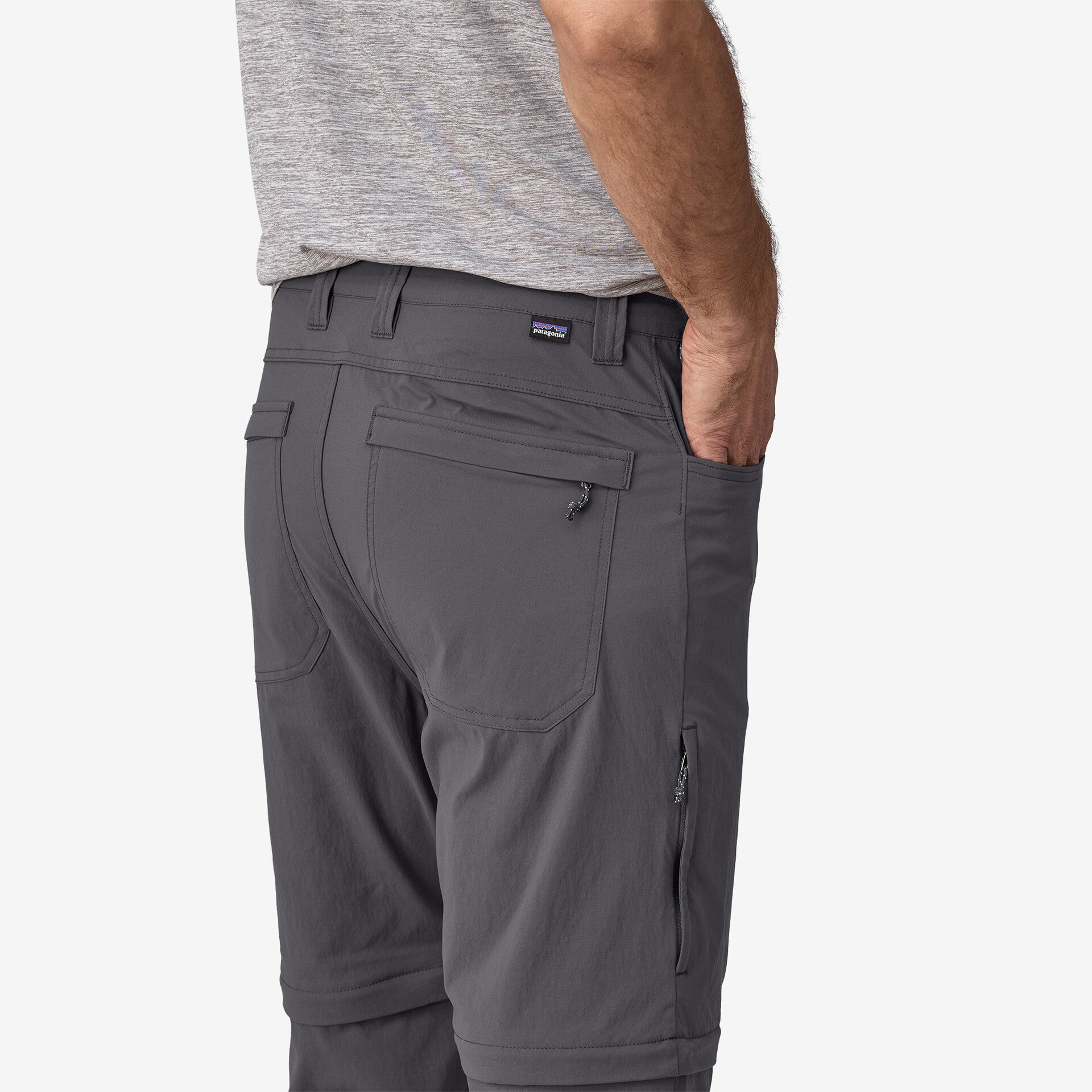 Men's Quandary Convertible Pants - Quick-Dry Hiking & Travel Pants with Zip-Off Legs for Outdoor Adventures, Camping & Everyday Wear