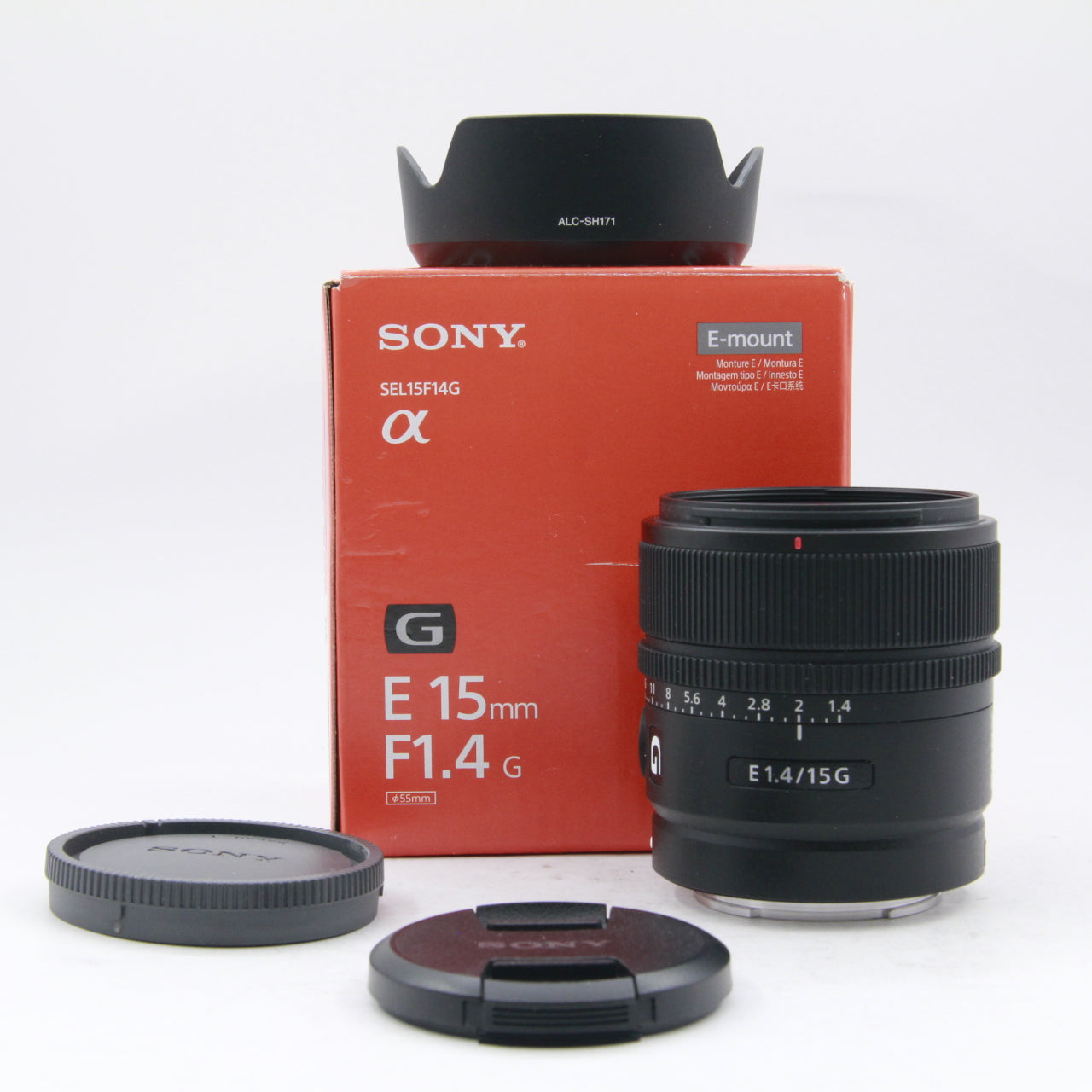 Open Box Sony E 15mm f/1.4 G Lens - Premium Wide-Aperture Prime Lens for Sony Mirrorless Cameras | Perfect for Low-Light Photography, Landscapes & Street Shooting