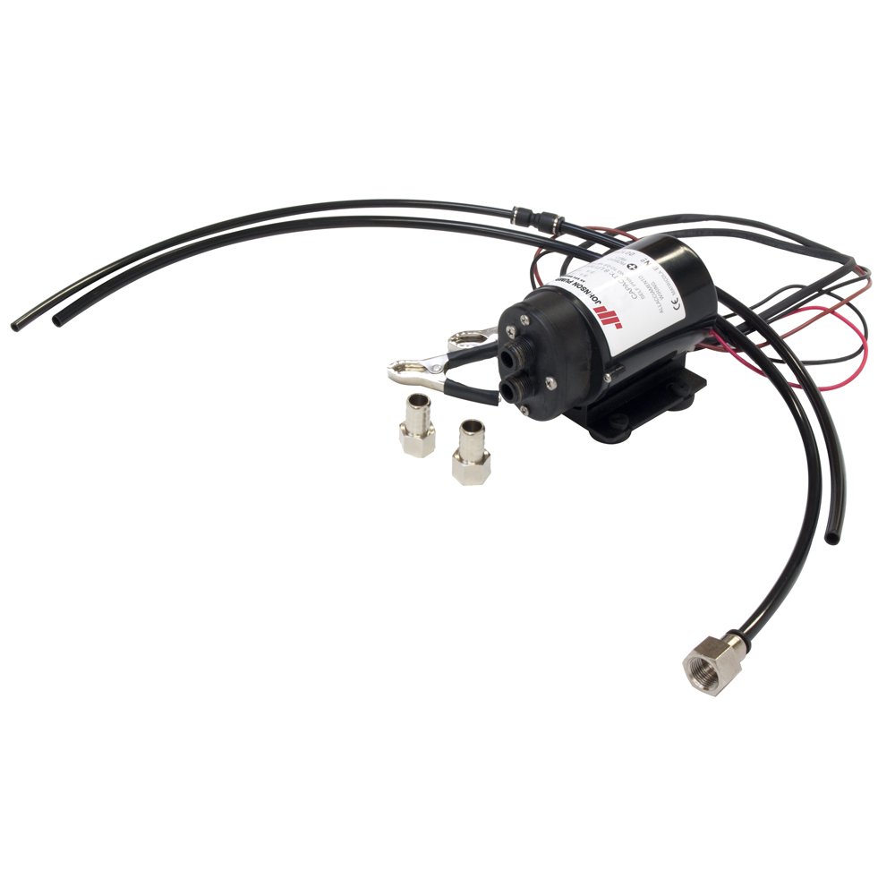 Johnson Pump 12V Oil Change Gear Pump Kit - High Performance Electric Fluid Transfer Pump for Automotive, Marine & Industrial Use