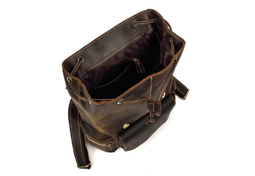 Stylish Women's Genuine Leather Backpack Purse - Fashionable & Durable Rucksack for Work, Travel & Everyday Use