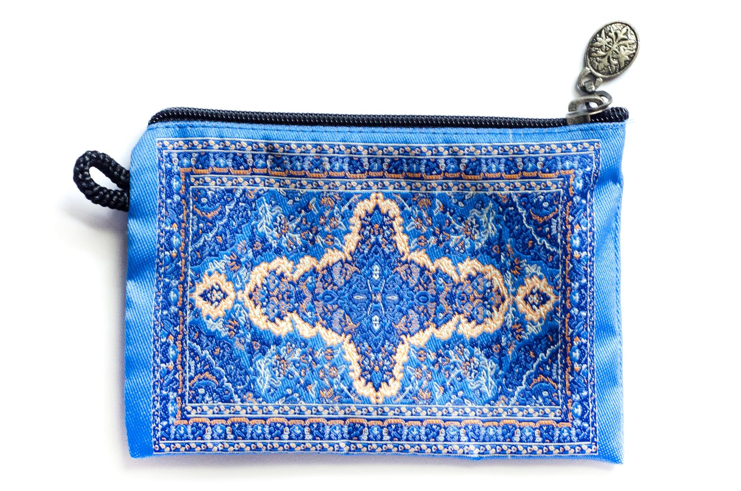 Handmade Oriental Woven Carpet Coin Purse - Kafkas Design Collection - Small Zipper Wallet for Women & Men - Perfect for Coins, Cards & Cash - Ideal for Travel, Gifts & Everyday Use
