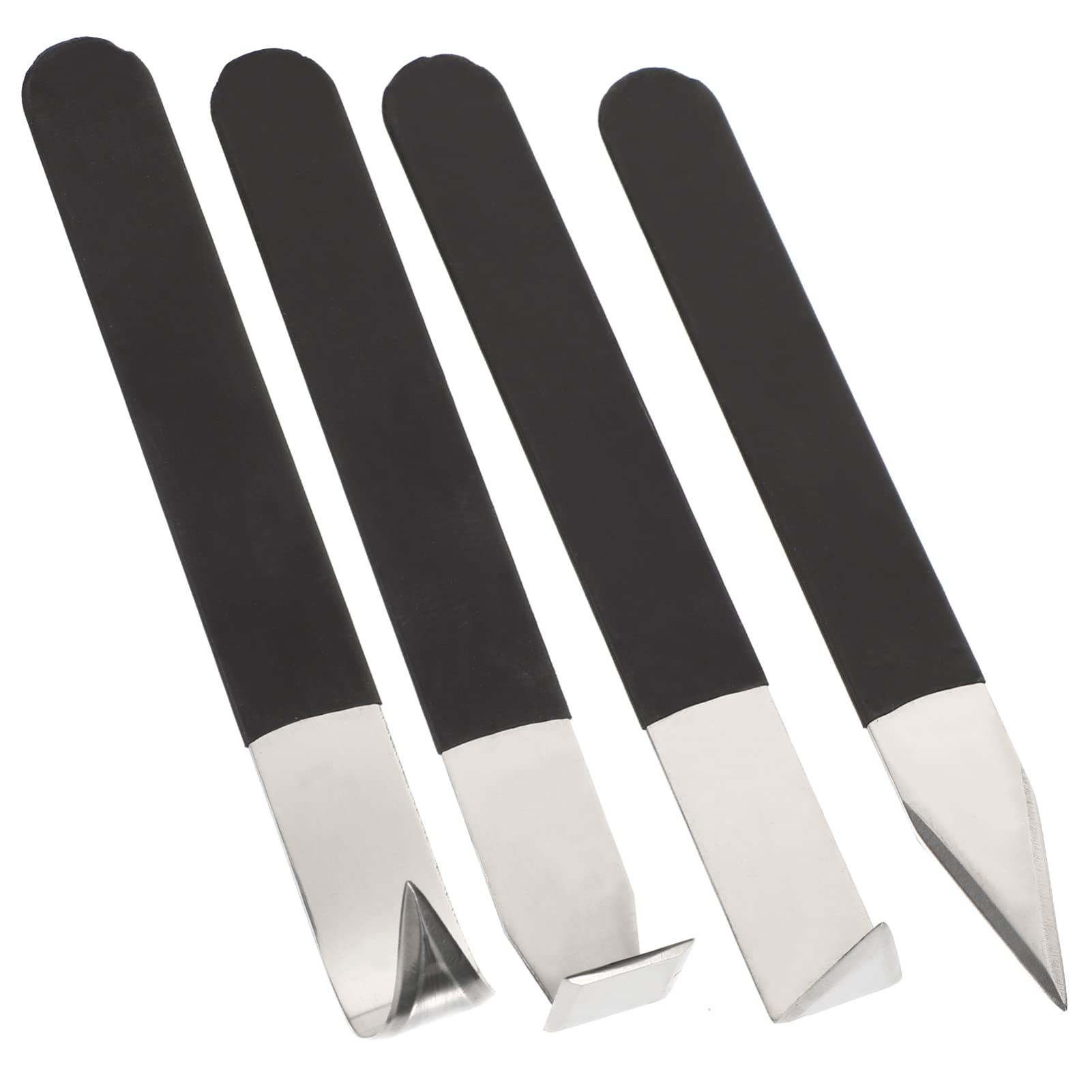 4pcs Stainless Steel Clay Sculpture Tools for Pottery & Carving