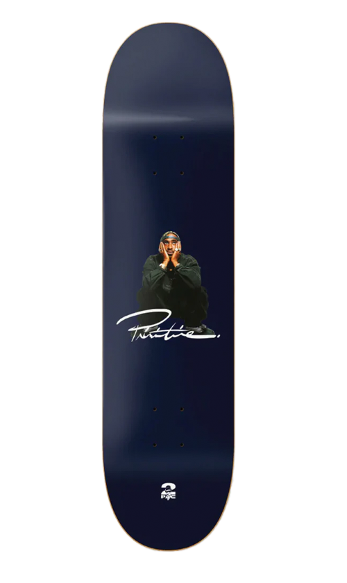 Primitive Skateboard Deck - Classic Shakur Graphic Design - Perfect for Street Skating & Skate Park Tricks