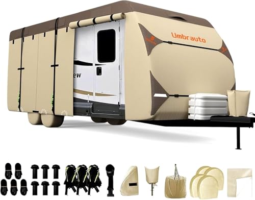Travel Trailer RV Cover (Khaki)