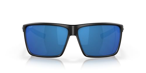 Matte Black/Blue Mirrored Polarized-580p