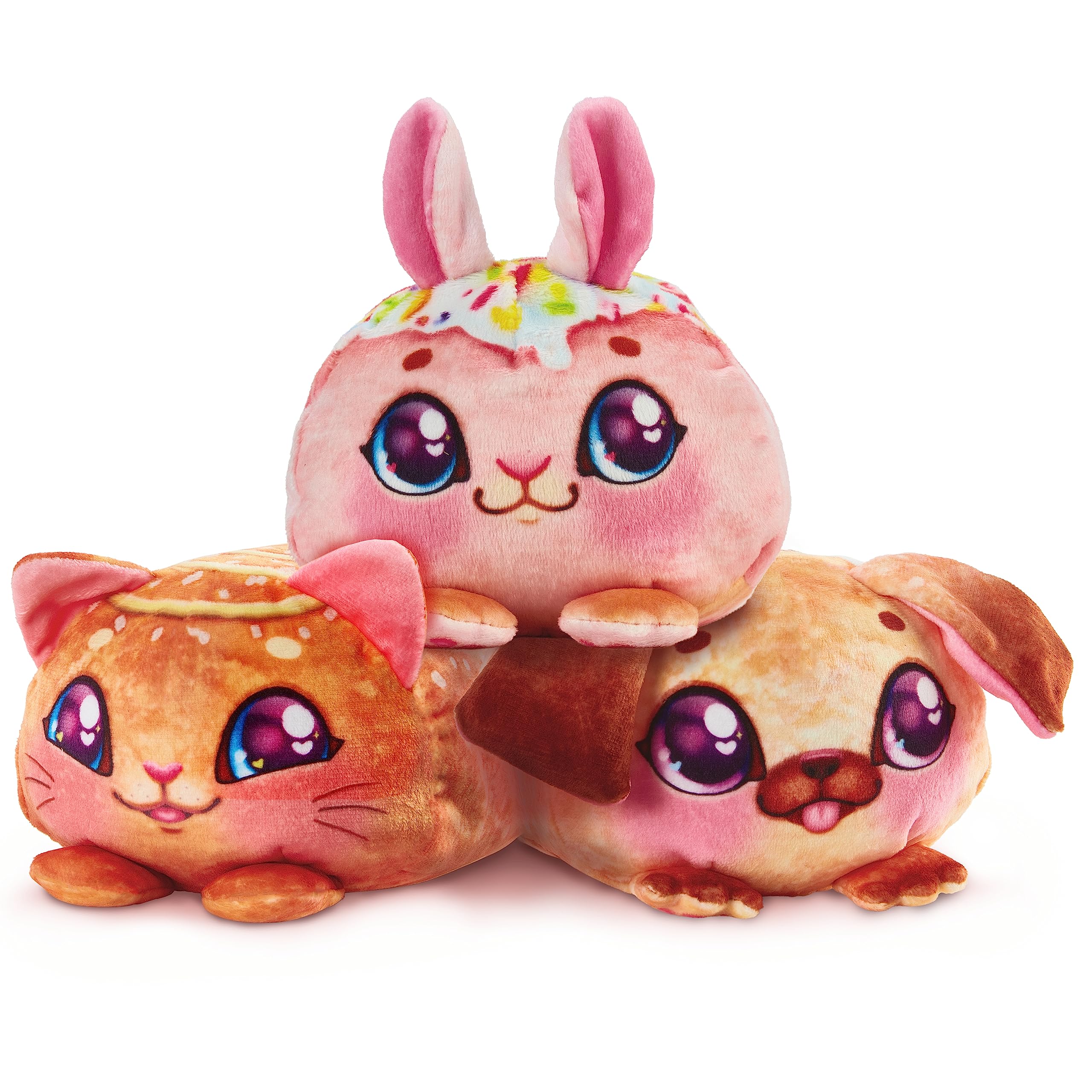 Cinnamon Treatz Oven - Mix & Bake Scented Plush Toy, Interactive DIY Stuffed Animal Kit for Kids | Fun Baking Pretend Play, Gift for Boys & Girls | Create Warm Cinnamon-Scented Friends at Home