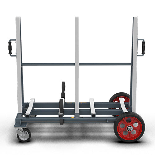 Abaco Double Sided Slab Buggy - Heavy Duty Concrete Mixing Cart for Construction Sites & DIY Projects | Perfect for Transporting Mortar, Cement & Building Materials