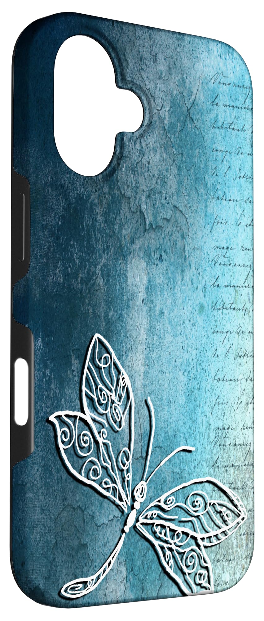 iPhone 16 Case with Dragonflies Graphic - Spiritual & Inspirational Design - Perfect for Nature Lovers, Meditation & Daily Protection