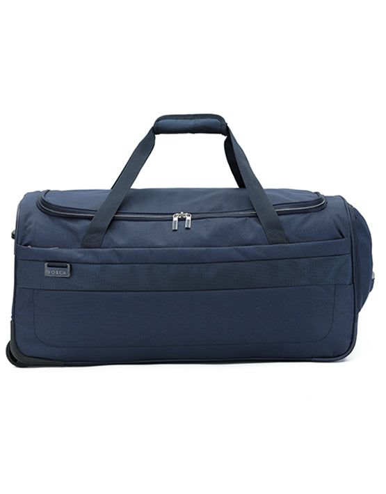 Tosca TCA720 WB Vega 29-Inch Wheeled Duffle Bag - Navy Blue Luggage for Travel, Gym & Sports - Perfect for Airplane Carry-On, Weekend Trips & Workout Gear Storage