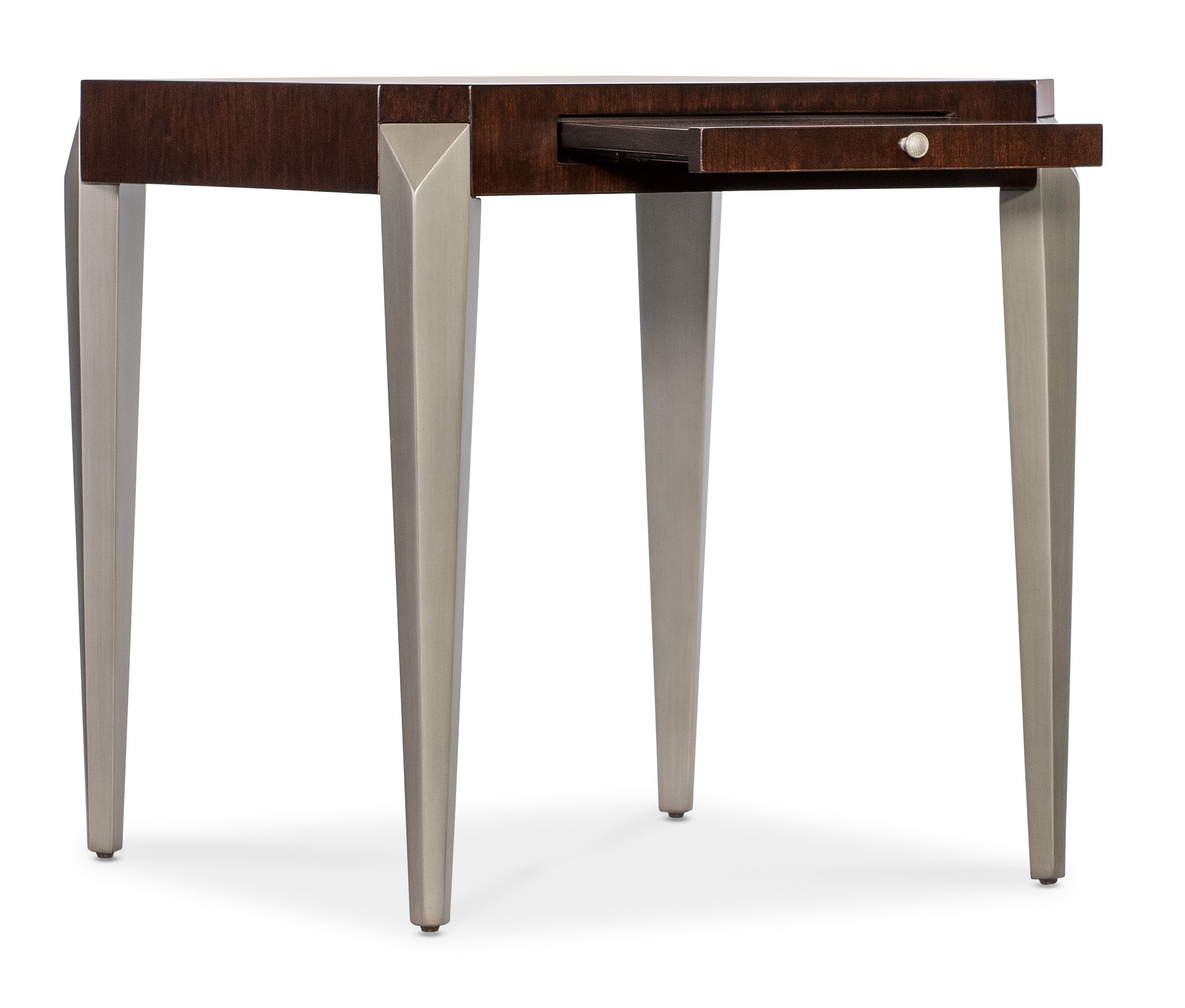 Bella Donna Modern Square End Table - Stylish Living Room Side Table for Sofa, Bedroom & Office - Perfect for Coffee, Books & Decor