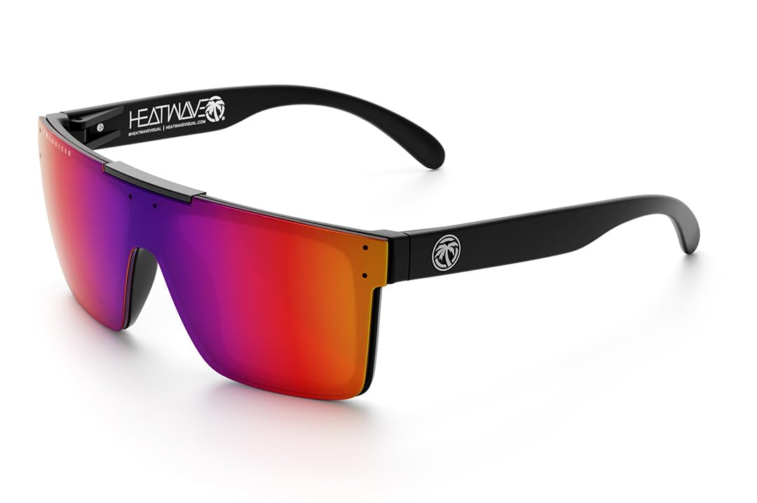 Heat Wave Visual Quatro Polarized Sunglasses for Men & Women - UV400 Protection, Anti-Glare, Lightweight - Perfect for Driving, Fishing & Outdoor Activities