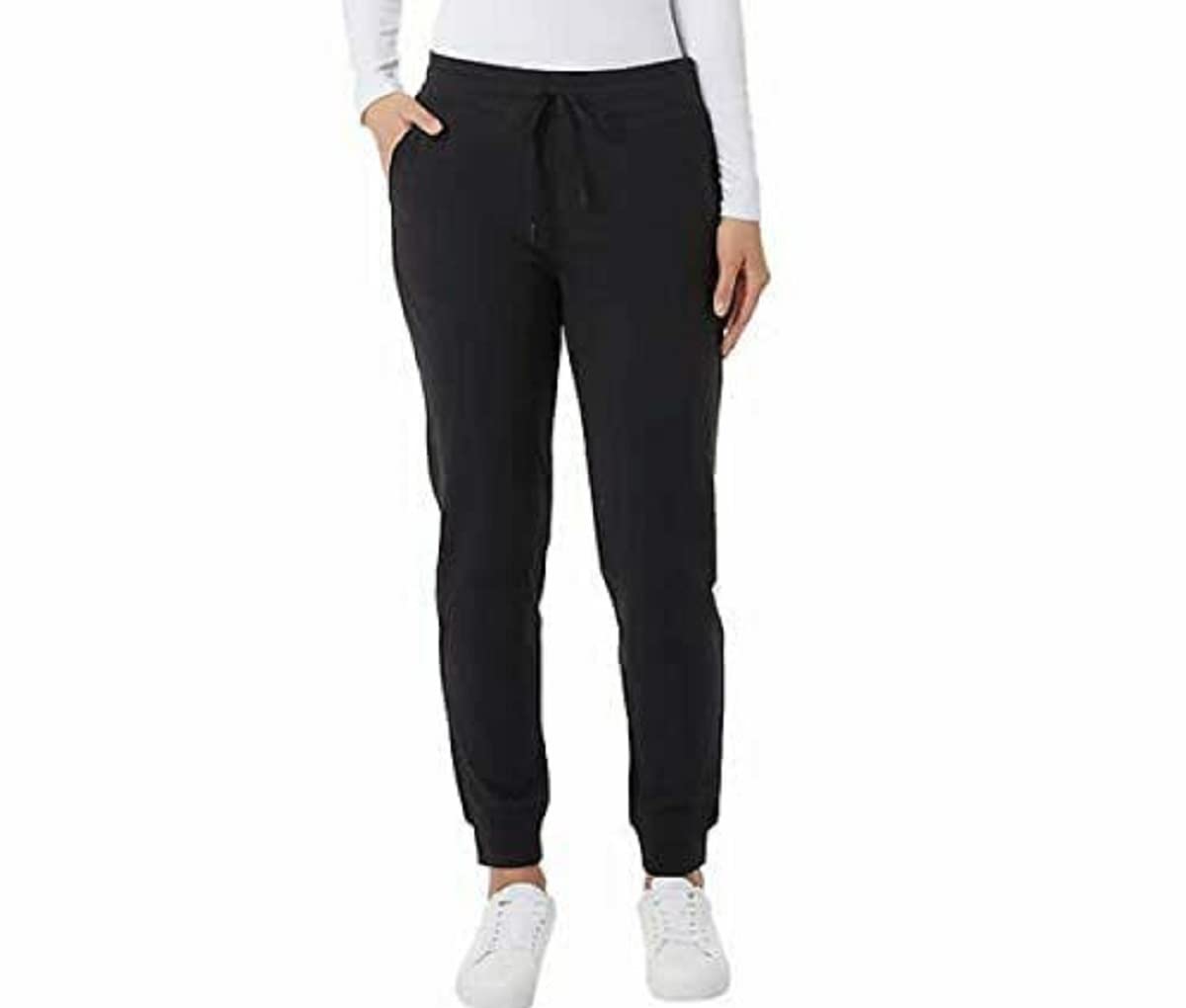 32 Degrees Heat Women's Tech Fleece Jogger Pants - Soft Thermal Winter Running Pants for Women - Perfect for Yoga, Lounge & Cold Weather Activities