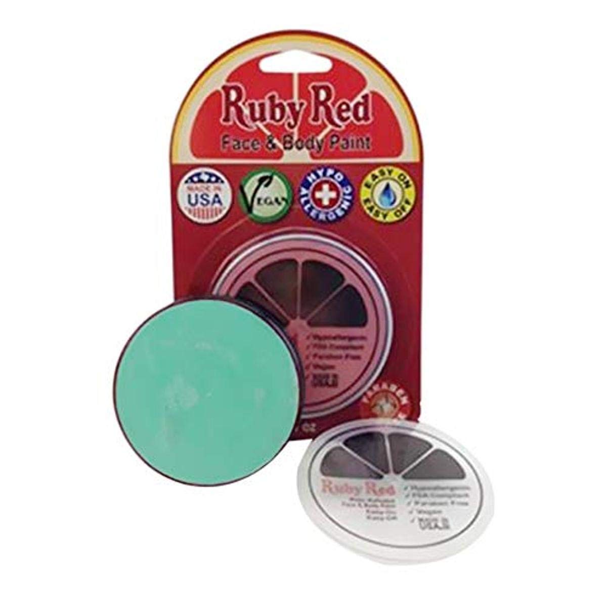 Premium Ruby Red Face Paint - 18 ML (0.6 oz) Water-Based, Non-Toxic, Vibrant Color for Halloween, Cosplay & Body Art | Professional Makeup for Parties, Theater & Costume Events