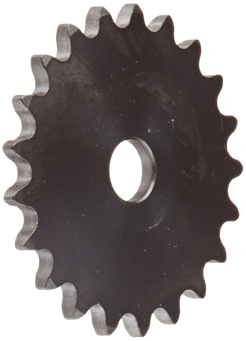 Martin Roller Chain Sprocket - Type A Hub, Single Strand, 35 Chain Size, 0.375