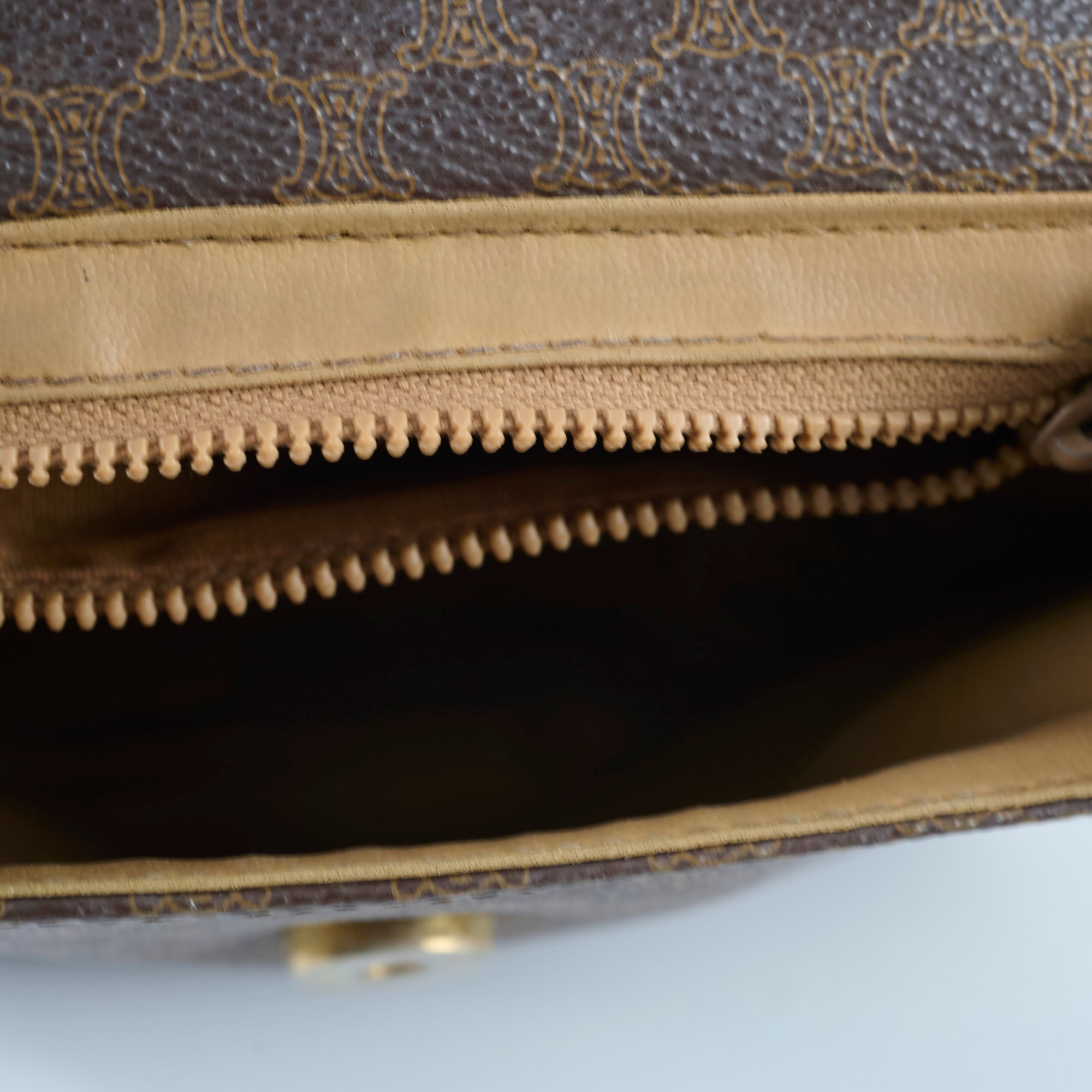 Vintage Celine Brown Crossbody Bag for Women | Authentic Leather Shoulder Bag | Perfect for Daily Use, Travel & Casual Outfits