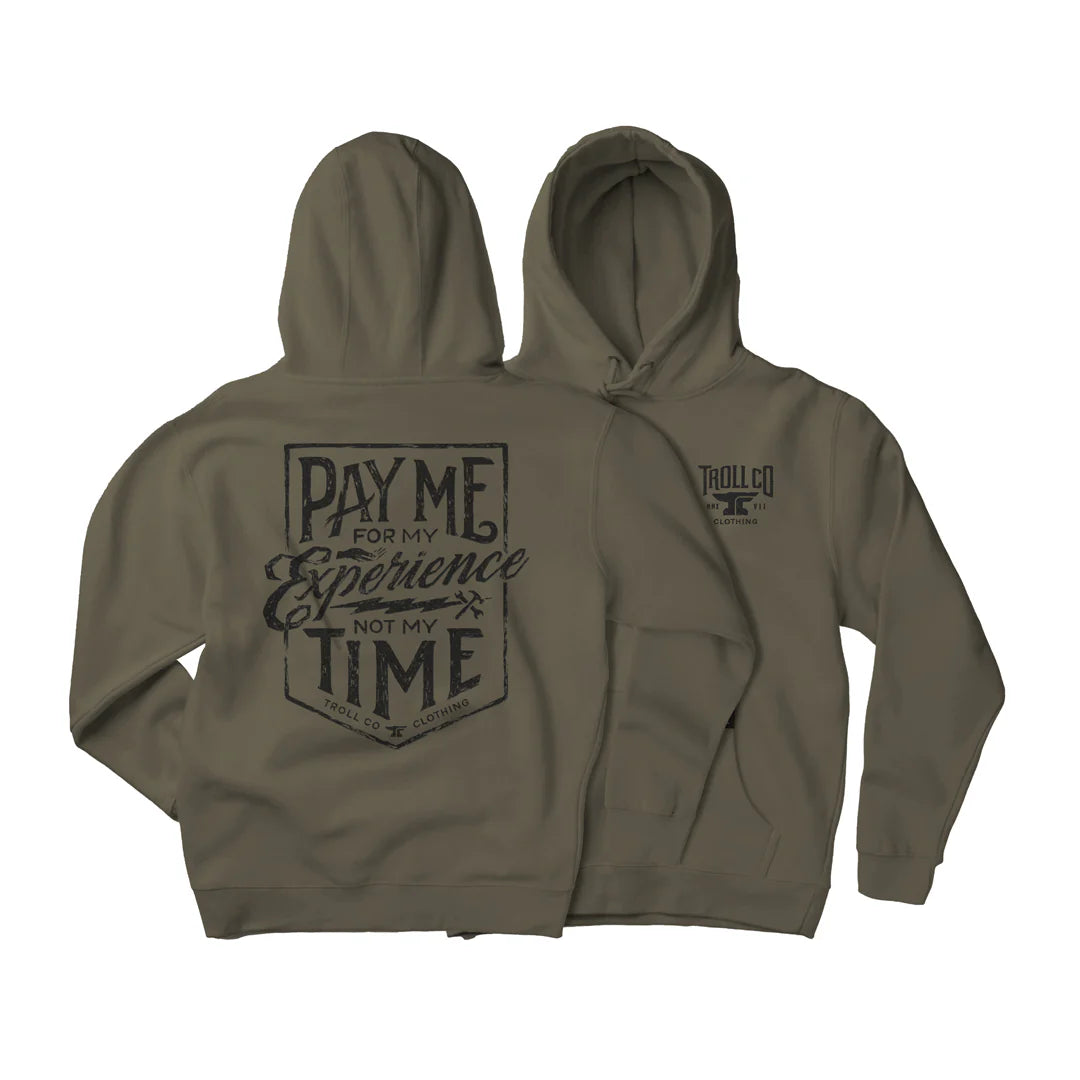 Troll Co Pay Me Hoodie - Trendy Graphic Pullover Sweatshirt for Men & Women | Perfect for Streetwear, Casual Outfits & Gifts