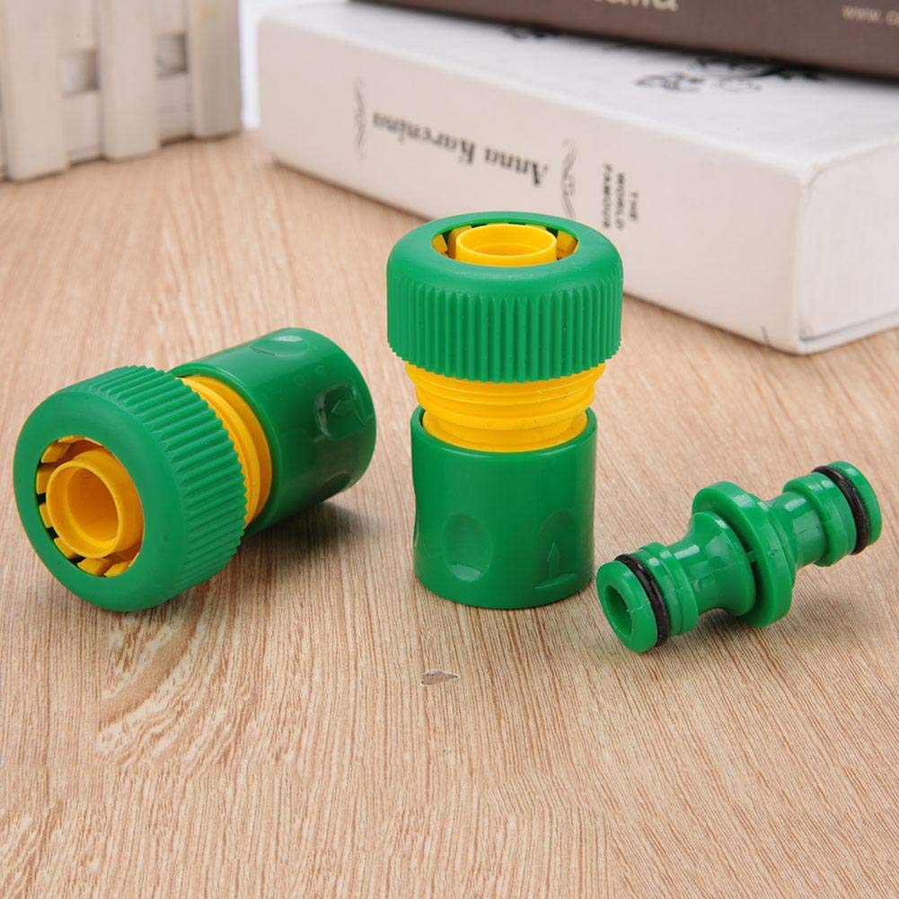 **Heavy Duty Garden Hose Connector - Brass Water Pipe Adapter for Leak-Free Repair - Universal Fit for Home, Lawn & Gardening - Perfect for Watering, Irrigation & Outdoor Cleaning**