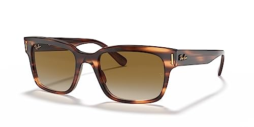 Striped Havana/Clear Gradient Brown