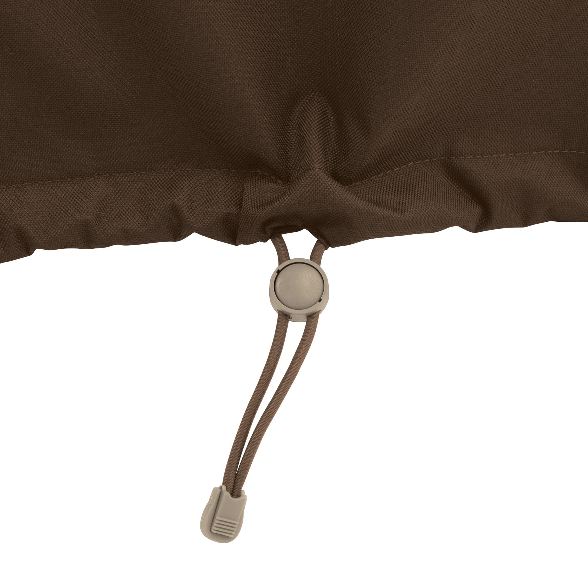 Classic Accessories Madrona Waterproof 100x80x36 Inch Dark Cocoa Patio Cover for Outdoor Furniture Protection