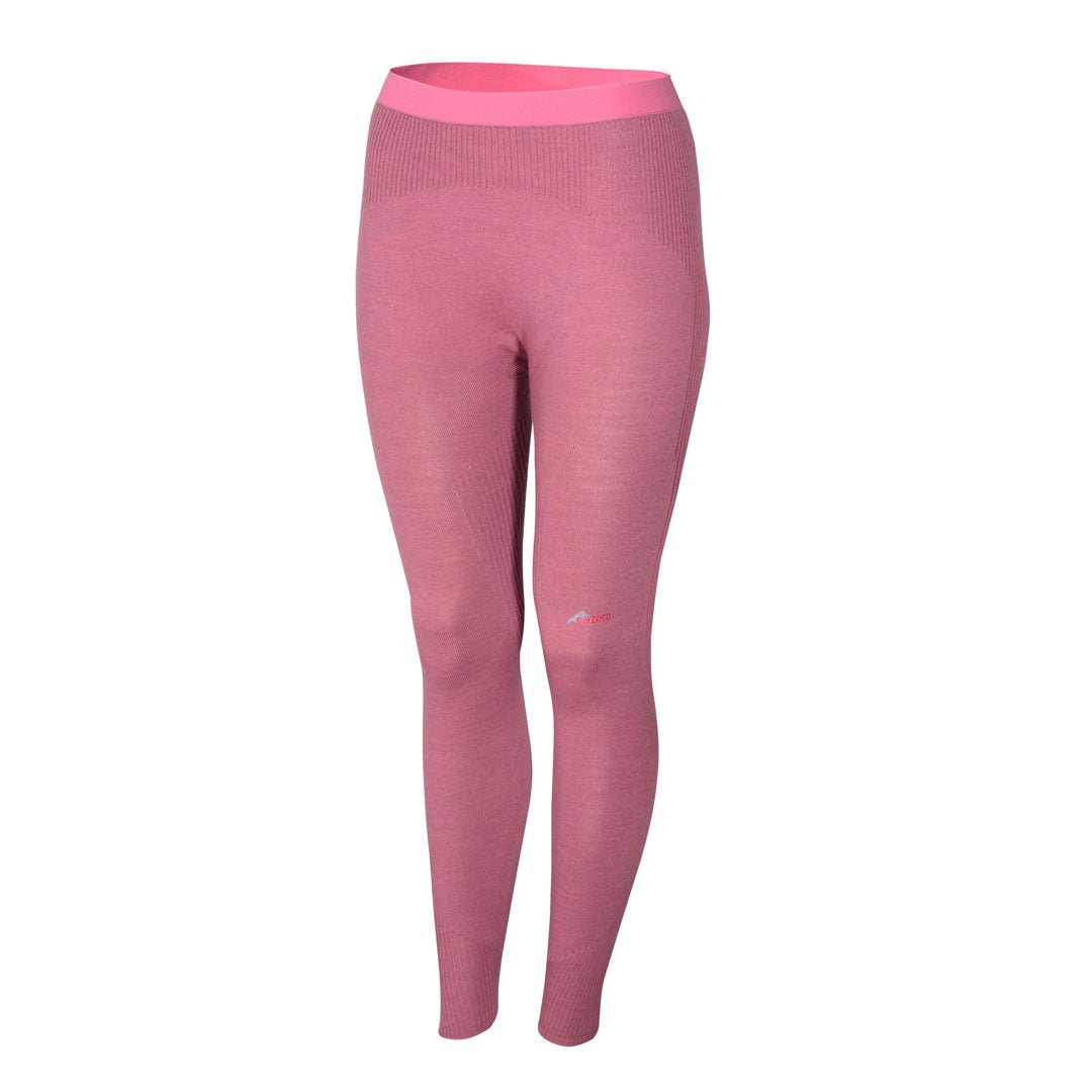 Premium Merino Wool Women's Mid Layer Leggings - Soft, Warm & Breathable Base Layer for Hiking, Skiing & Winter Outdoor Activities