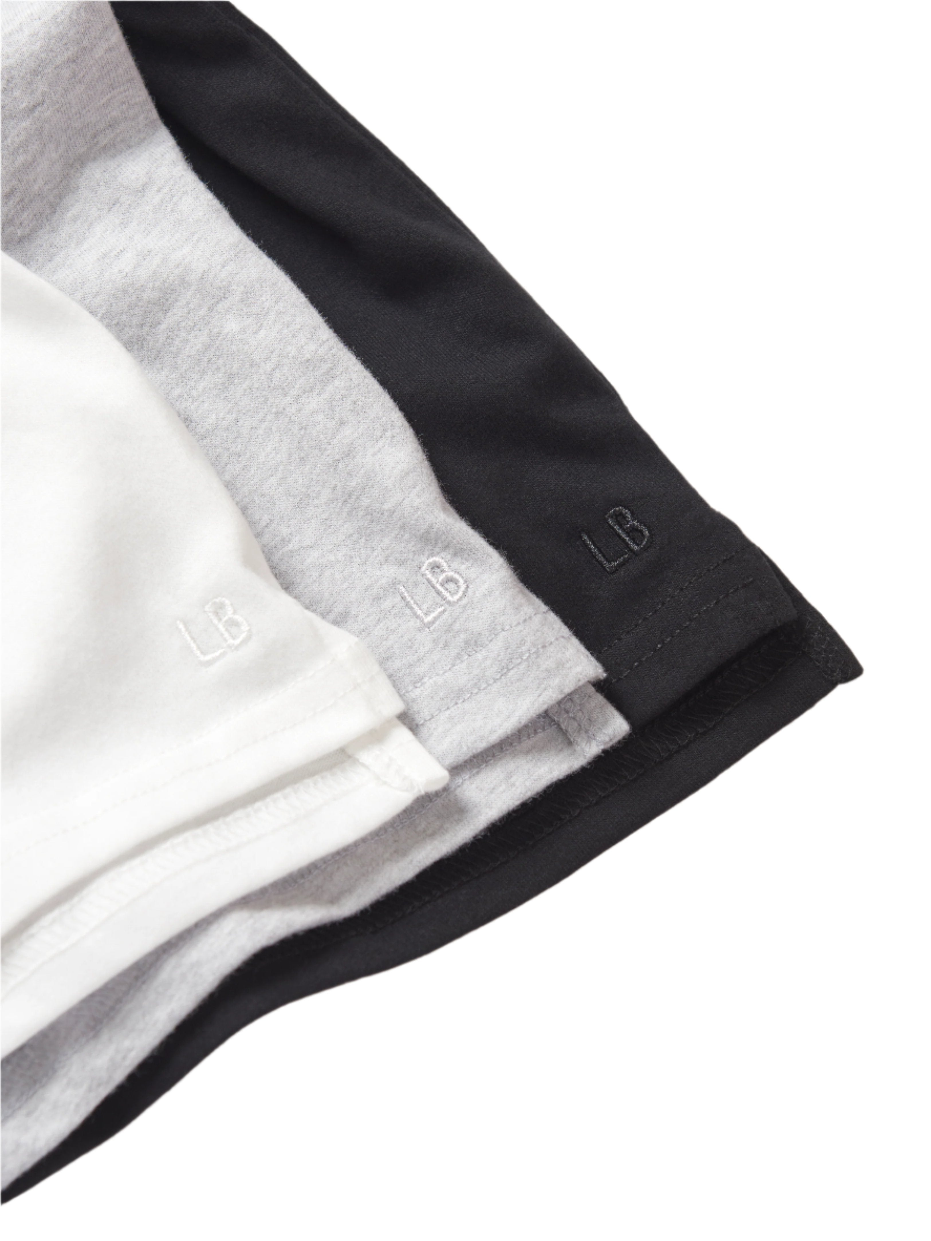 Premium Long Sleeve T-Shirts 3 Pack - Soft Cotton Basic Tees for Men & Women | Monochrome Neutral Colors | Perfect for Layering, Casual Wear & Office Outfits