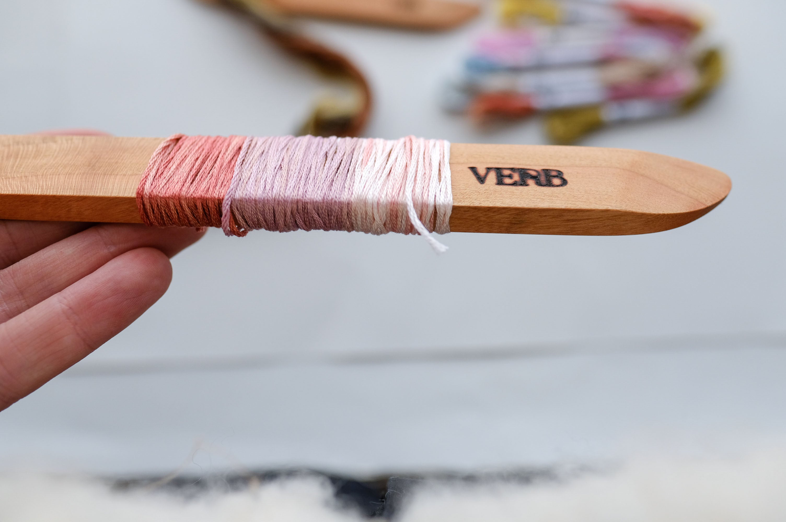 Custom Verb Thread Holder - Premium Sewing & Embroidery Organizer for Crafters & DIY Enthusiasts - Perfect for Needlework, Quilting & Handmade Projects