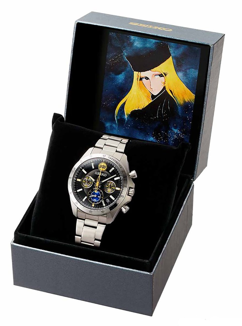 SEIKO Galaxy Express 999 45th Anniversary Limited Edition Watch - Japanese Made Automatic Timepiece for Collectors & Sci-Fi Fans | Perfect for Special Occasions & Gift Giving