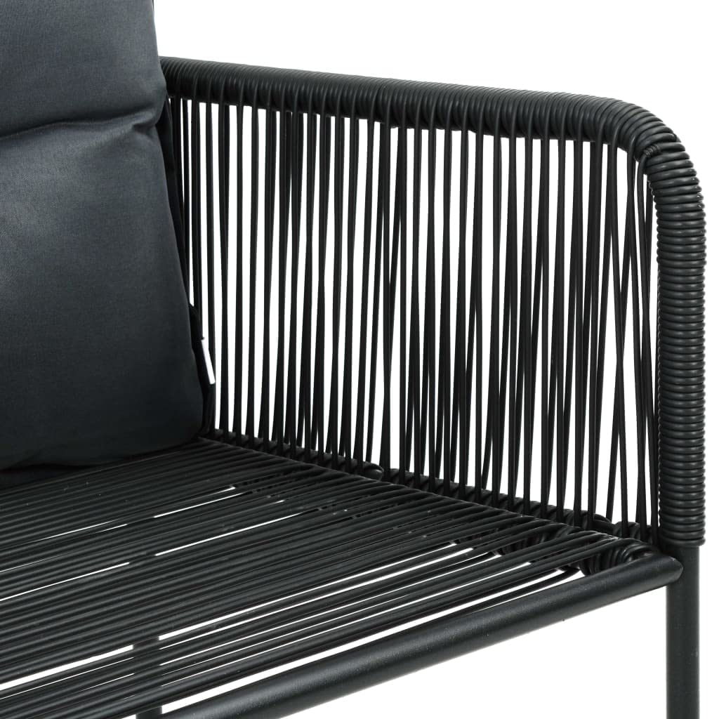Premium 7-Piece Outdoor Dining Set - Modern Patio Furniture with Weather-Resistant PVC Rattan Chairs, Tempered Glass Table & Powder-Coated Steel Frame - Perfect for Garden, Patio, Terrace, Backyard & Poolside Dining
