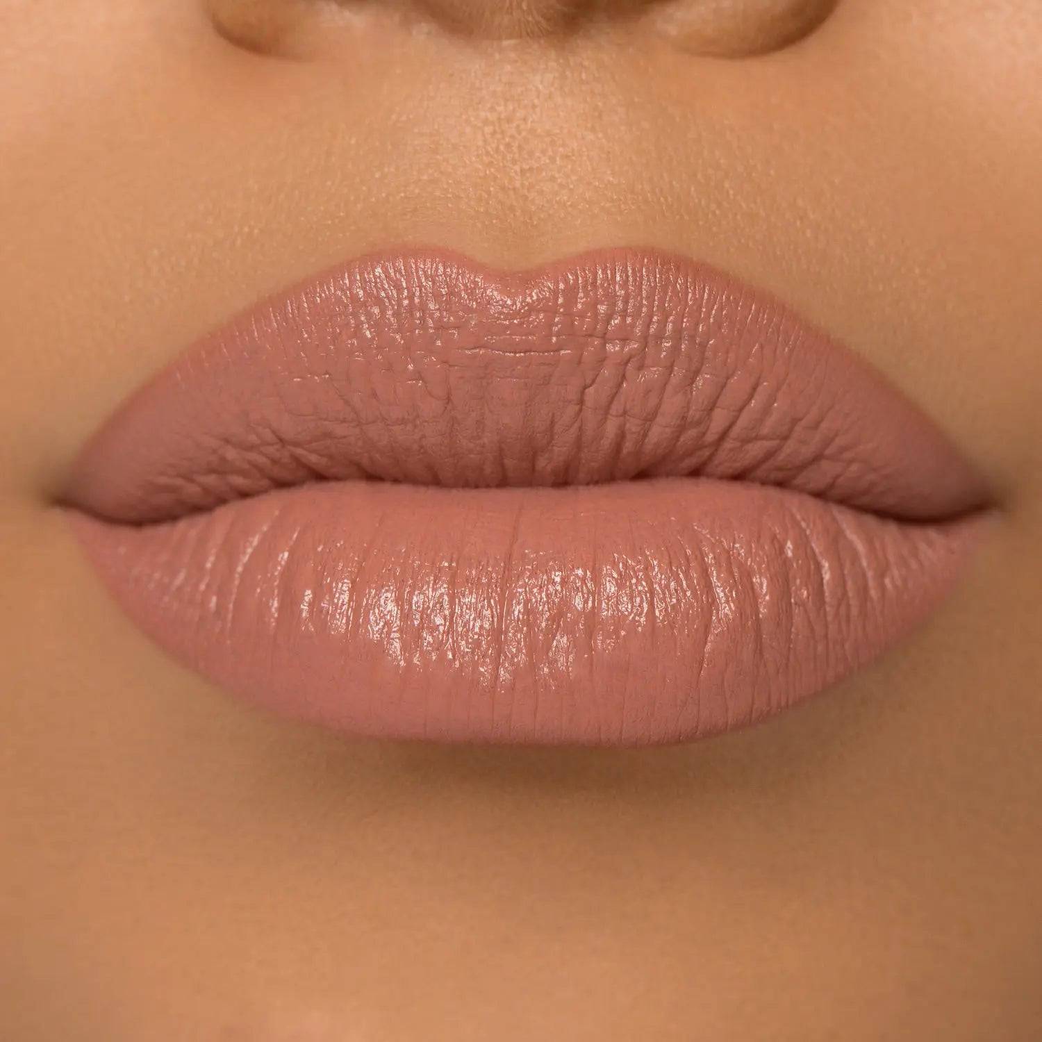 Nude Lipstick - Natural Matte Finish Long Lasting Lip Color for Everyday Wear | Perfect for Work, Date Night & Casual Outings